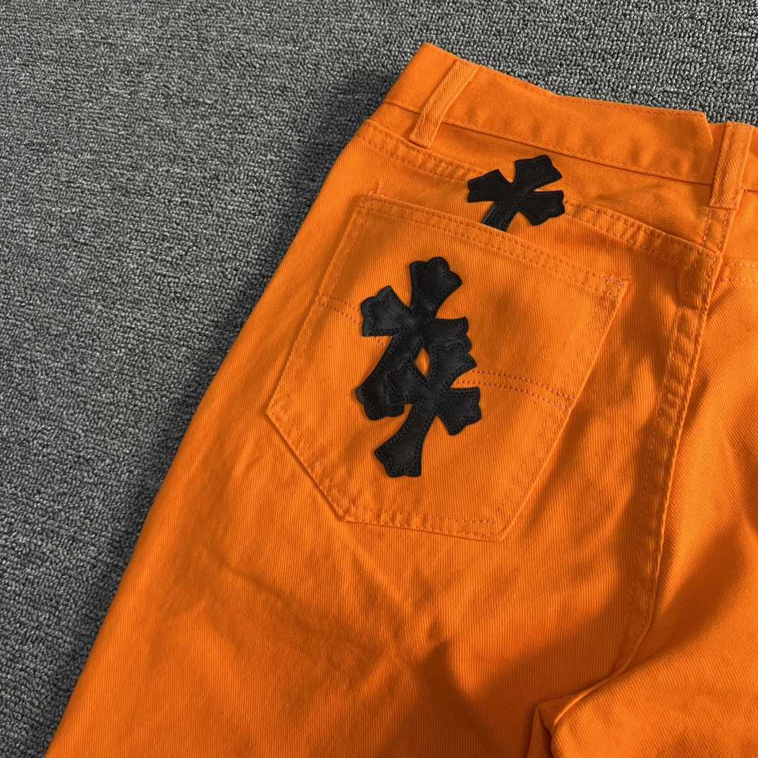 Chrome Hearts x Off-White Cross Denim 'Orange' - PerfectKickZ