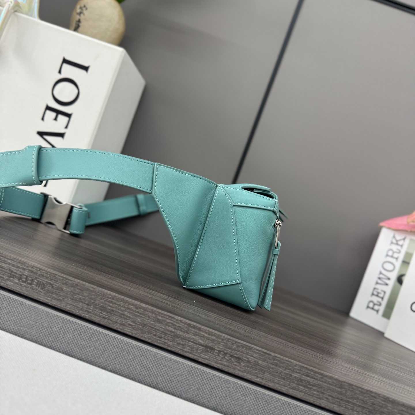 Loewe Mini Puzzle Bumbag In Classic Calfskin - PerfectKickZ