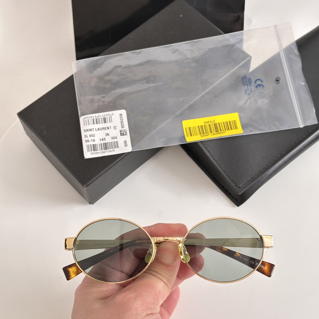 Saint Laurent Eyewear SL 692 oval-frame Sunglasses    - PerfectKickZ