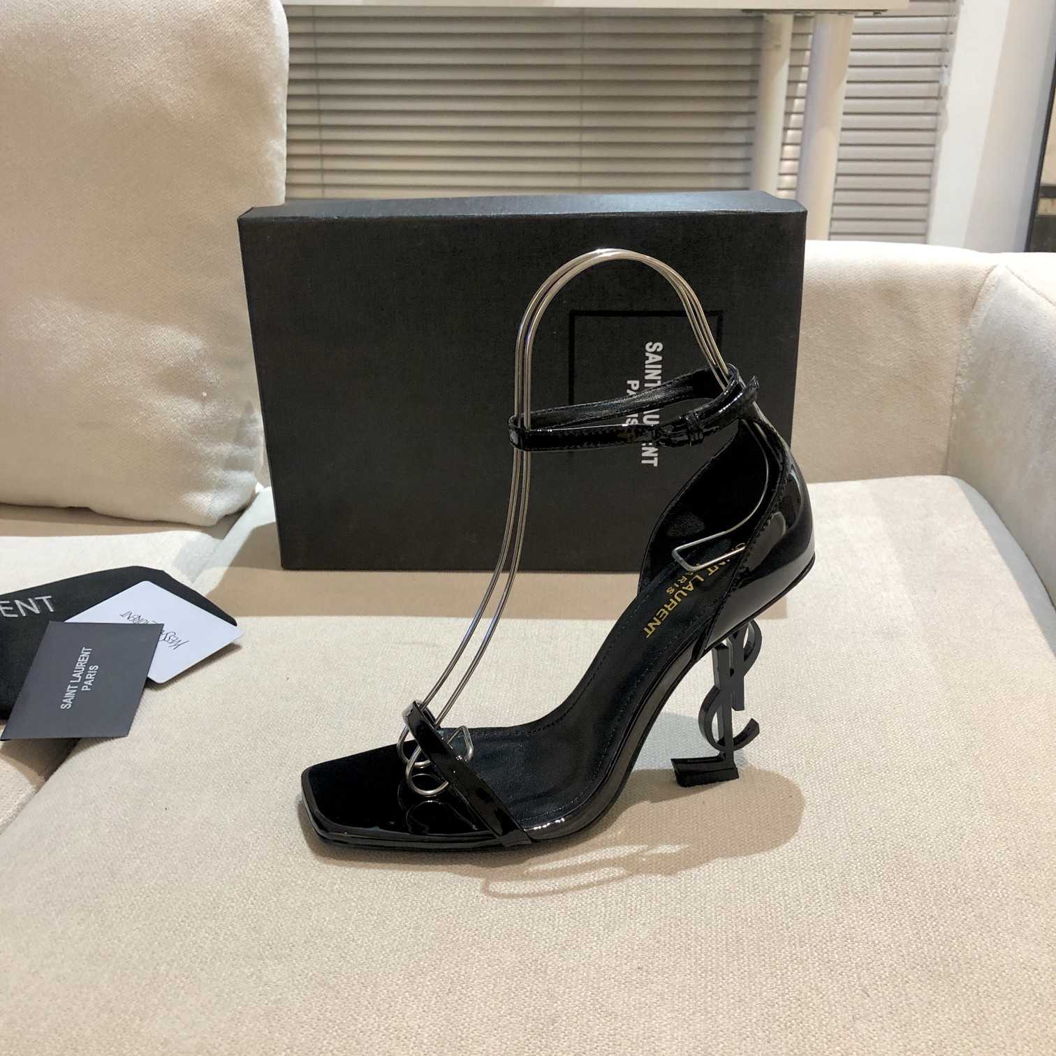 Saint Laurent 110mm Opyum Sandals - PerfectKickZ