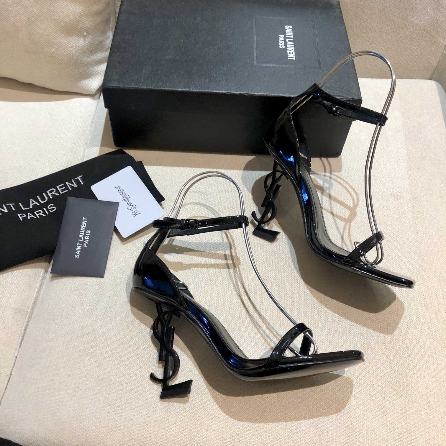 Saint Laurent 110mm Opyum Sandals - PerfectKickZ