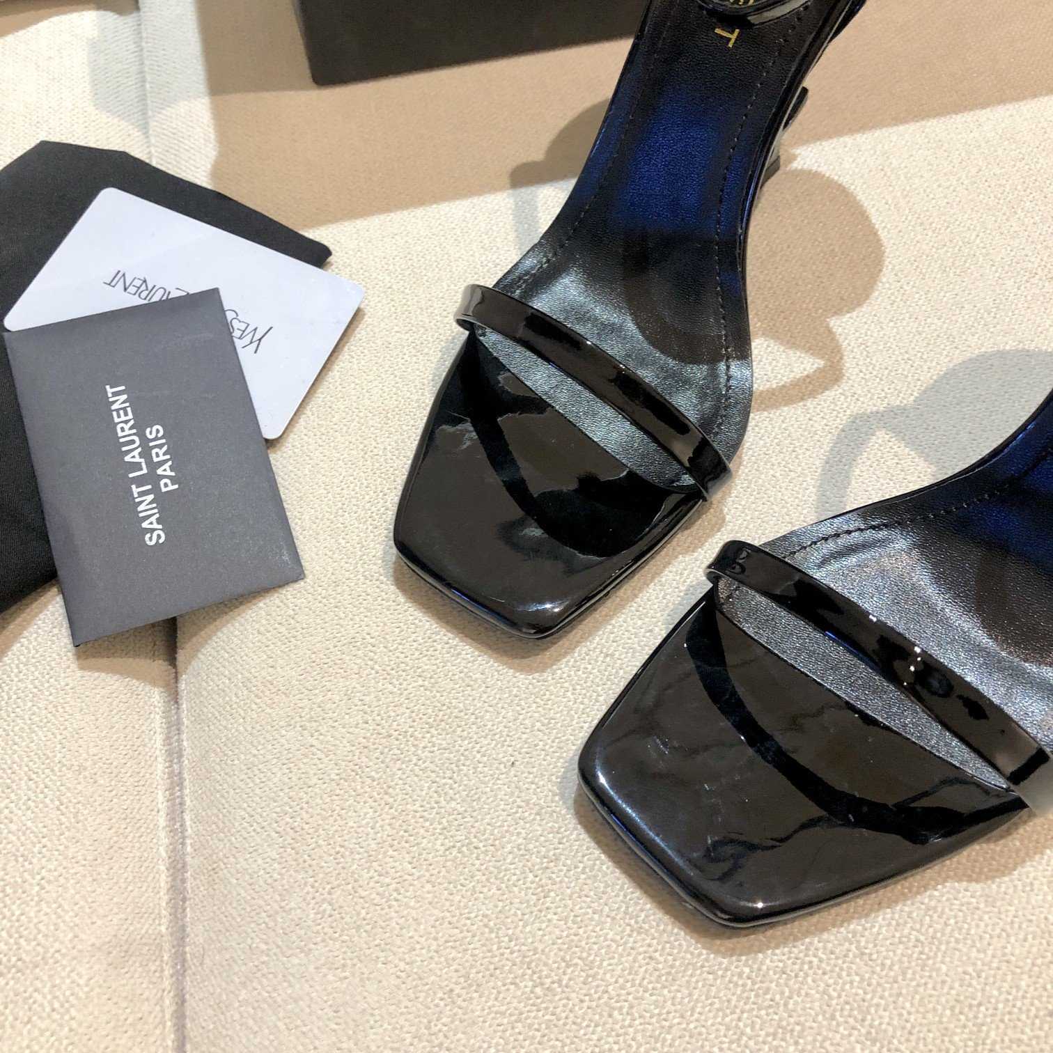 Saint Laurent 110mm Opyum Sandals - PerfectKickZ