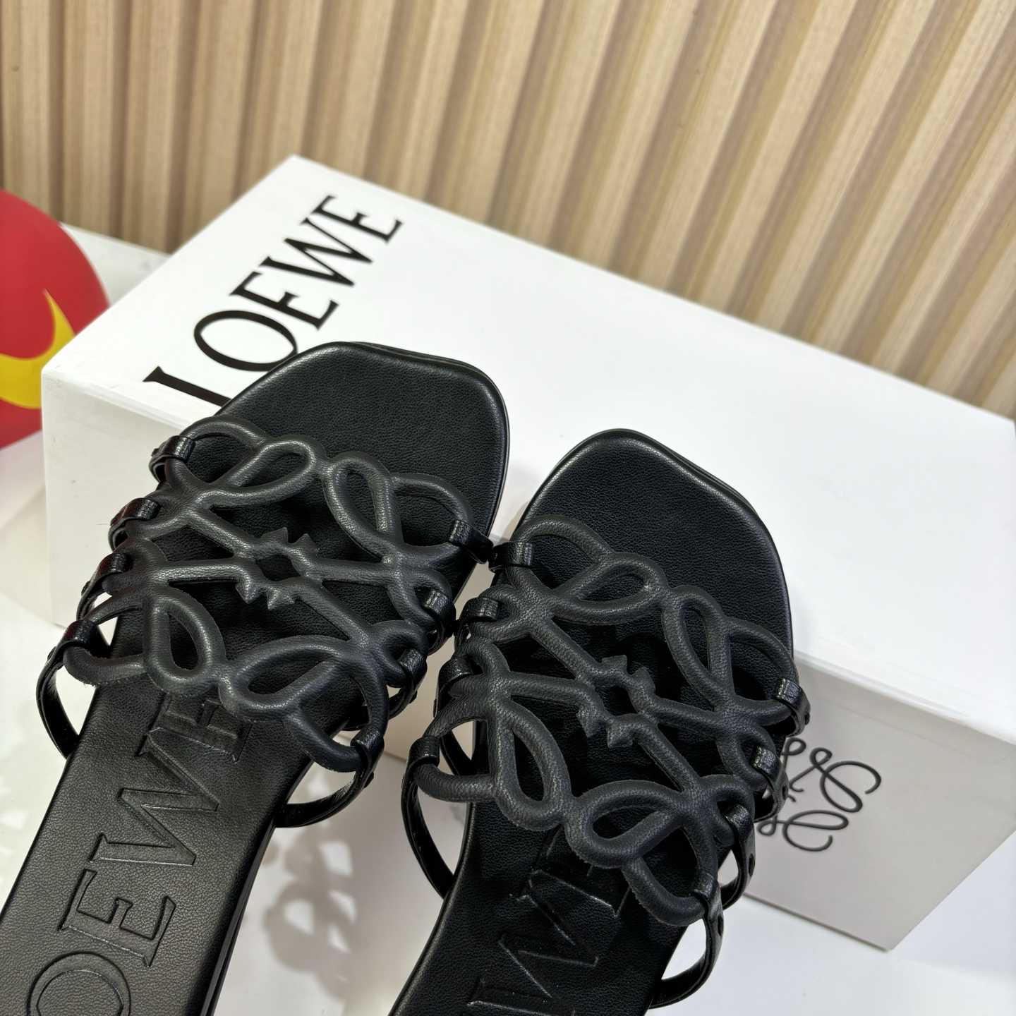Loewe Petal Anagram Slide In Soft Calfskin - PerfectKickZ