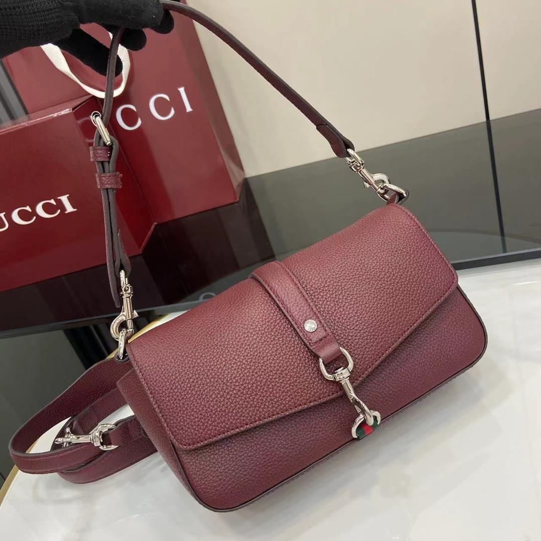 Gucci Small Crossbody Bag With Hook Closure - PerfectKickZ