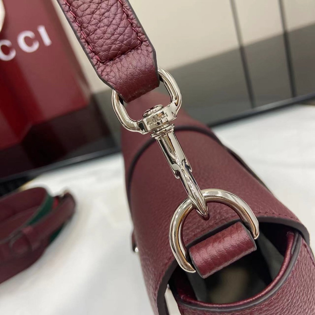 Gucci Small Crossbody Bag With Hook Closure - PerfectKickZ