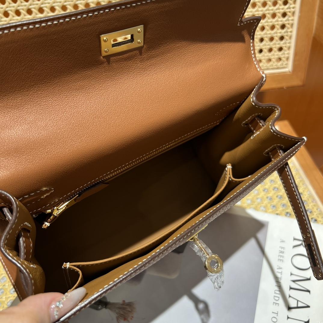 Hermes Vintage Toile & Barenia Kelly 25 - PerfectKickZ