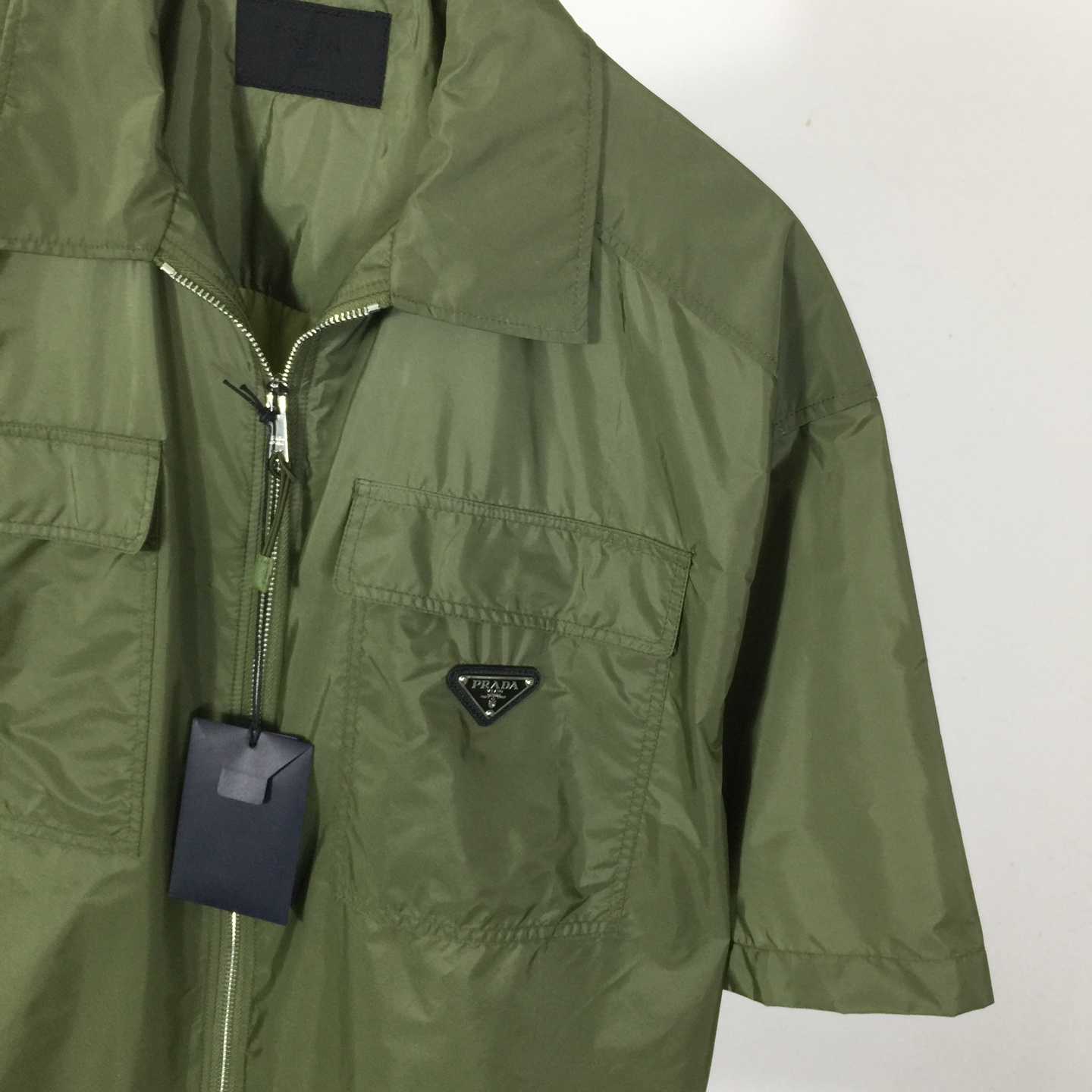 Prada Re-Nylon Short-sleeve Shirt - PerfectKickZ