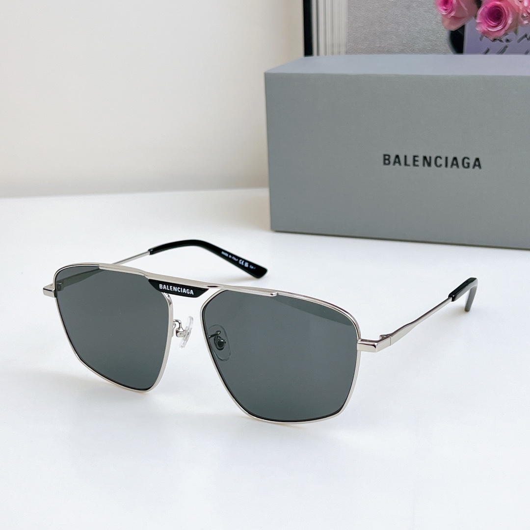 Balenciaga Tag 2.0 Navigator Sunglasses   BB0246SA - PerfectKickZ