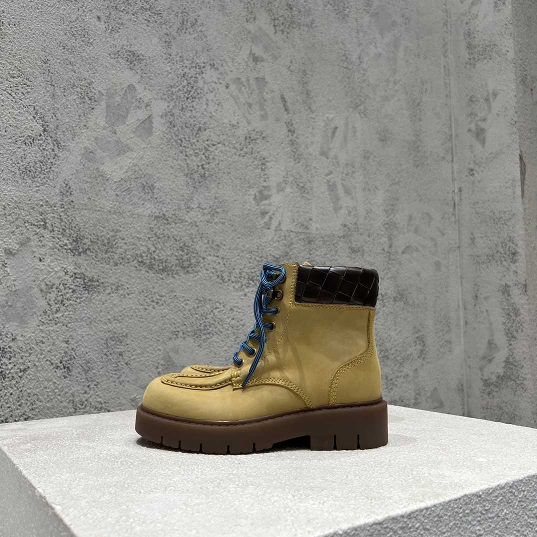 Bottega Veneta Haddock Lace-Up Ankle Boot - PerfectKickZ