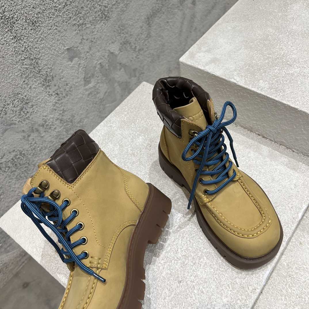 Bottega Veneta Haddock Lace-Up Ankle Boot - PerfectKickZ