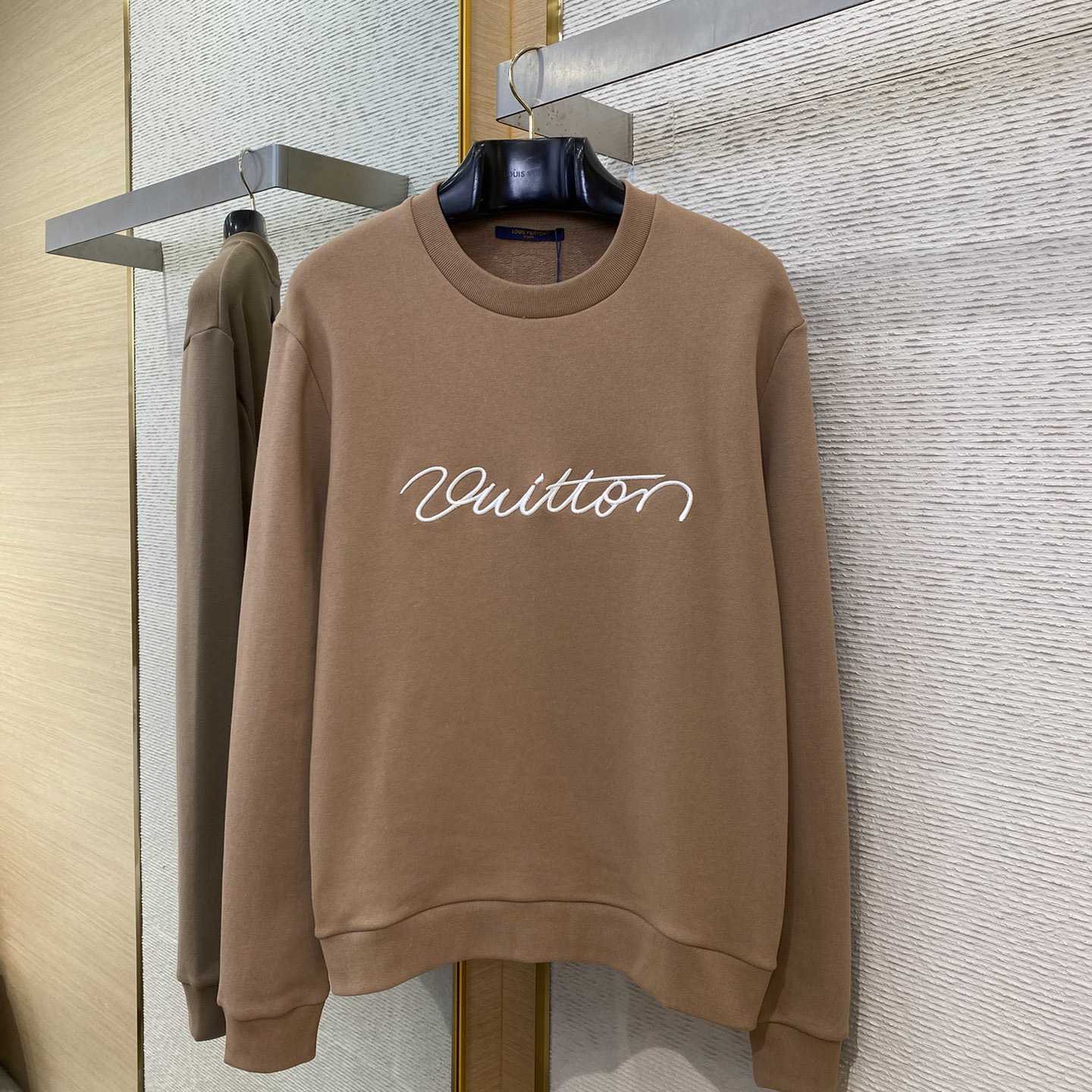 Louis Vuitton Embroidered Cotton Crewneck   1AHEFU - PerfectKickZ