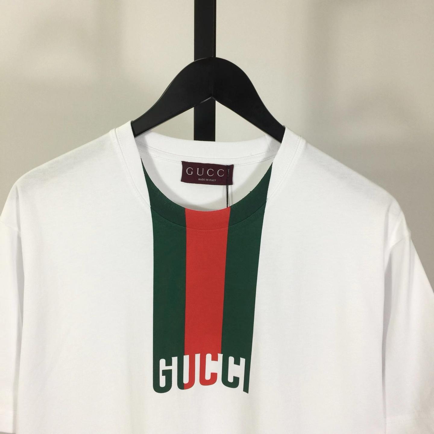 Gucci Web-detail T-shirt - PerfectKickZ
