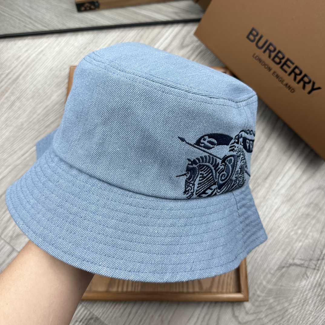 Burberry Denim Bucket Hat  - PerfectKickZ