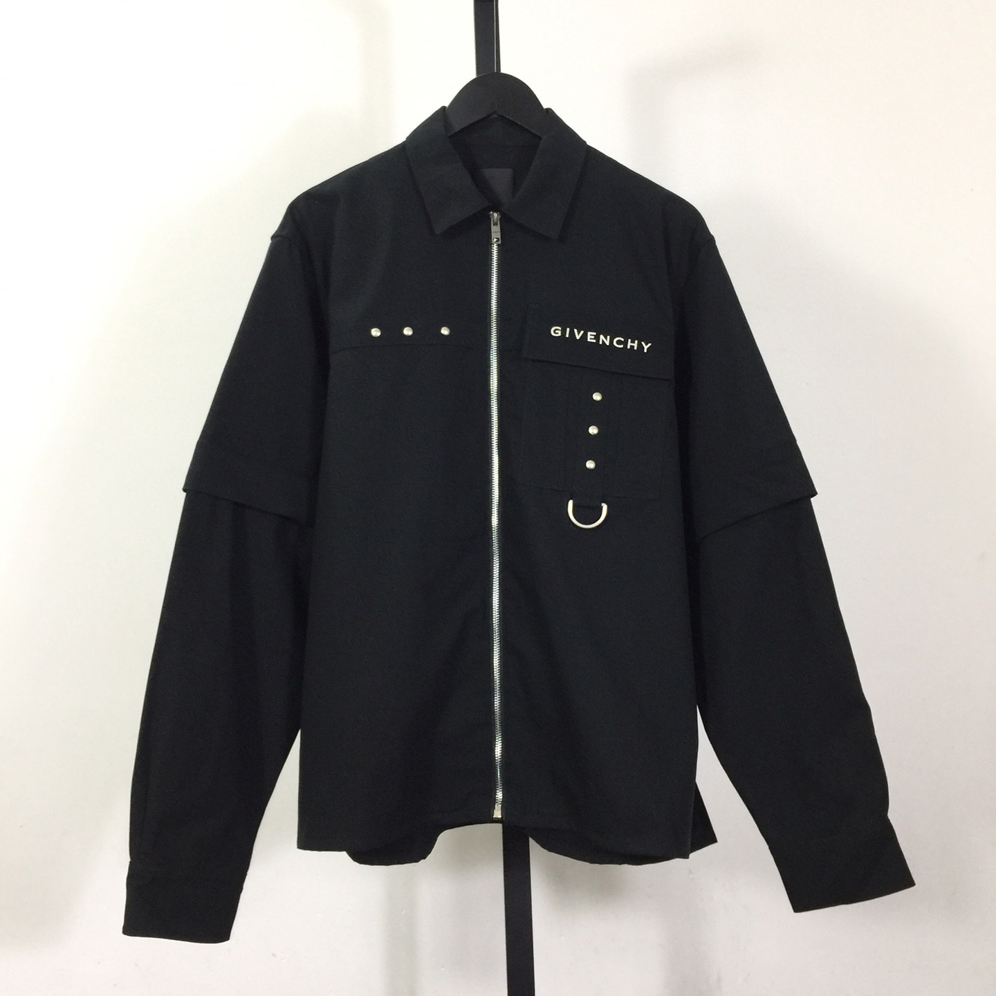 Givenchy Zip-up Cotton Shirt - PerfectKickZ