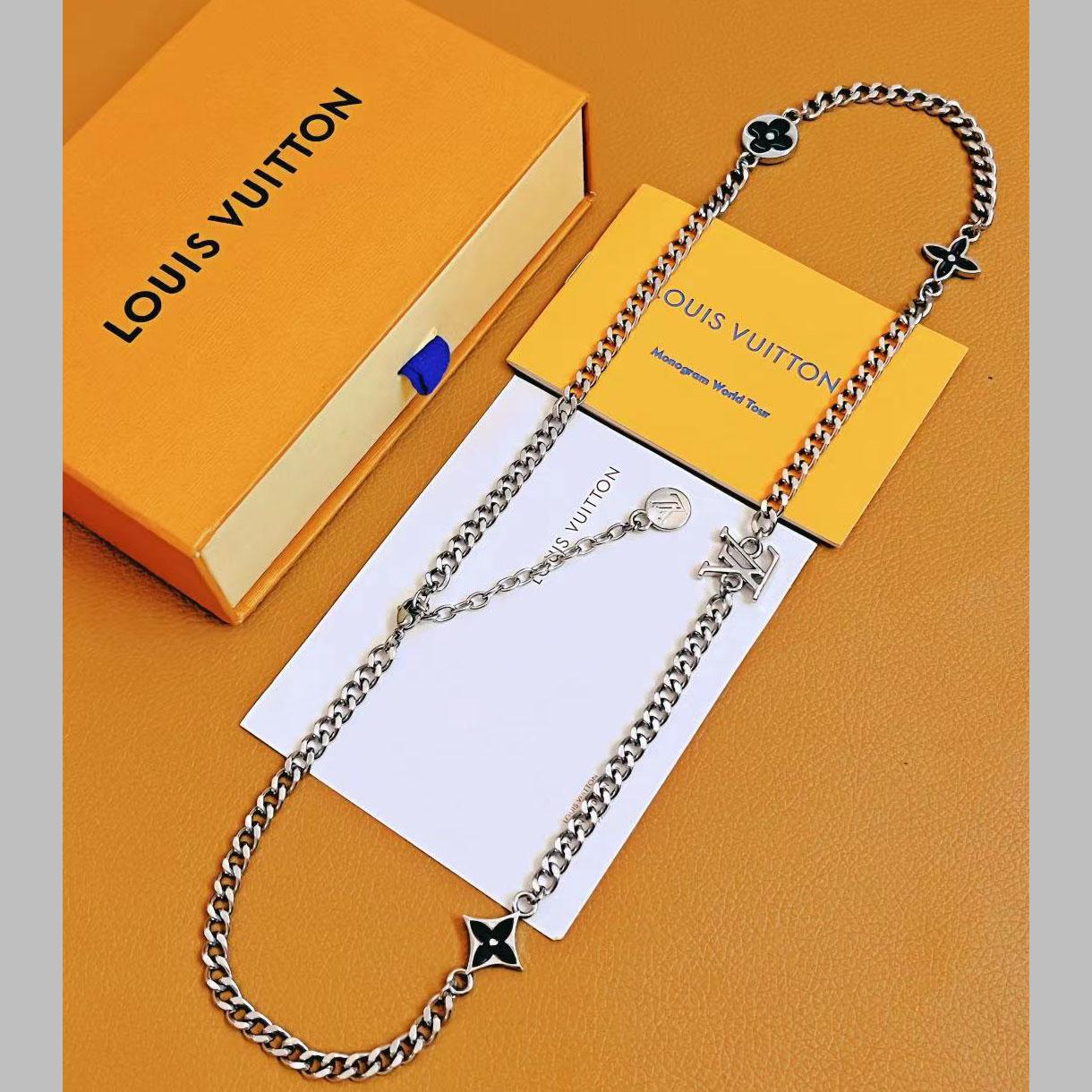 Louis Vuitton LV Spike Charms Necklace  M01717 - PerfectKickZ