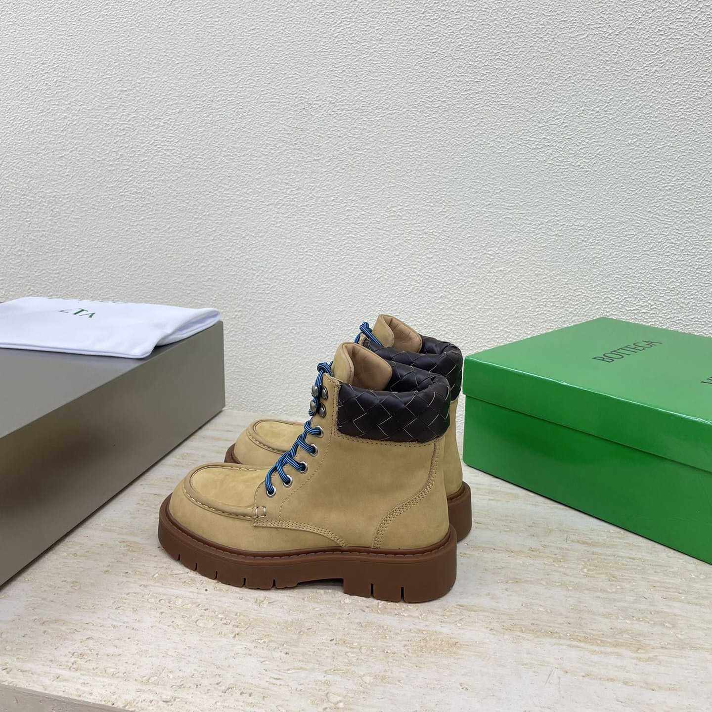 Bottega Veneta Haddock Lace-Up Ankle Boot - PerfectKickZ