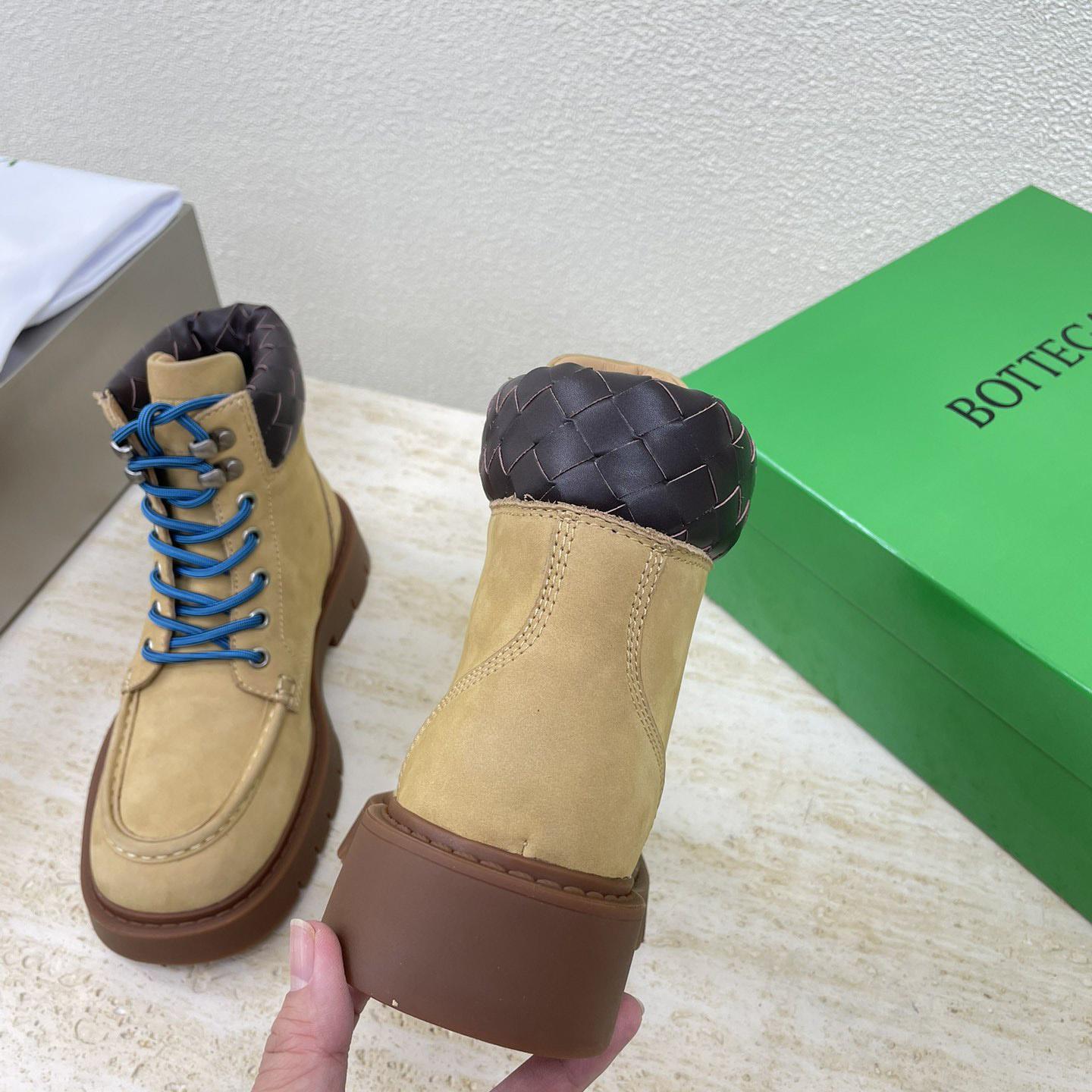 Bottega Veneta Haddock Lace-Up Ankle Boot - PerfectKickZ