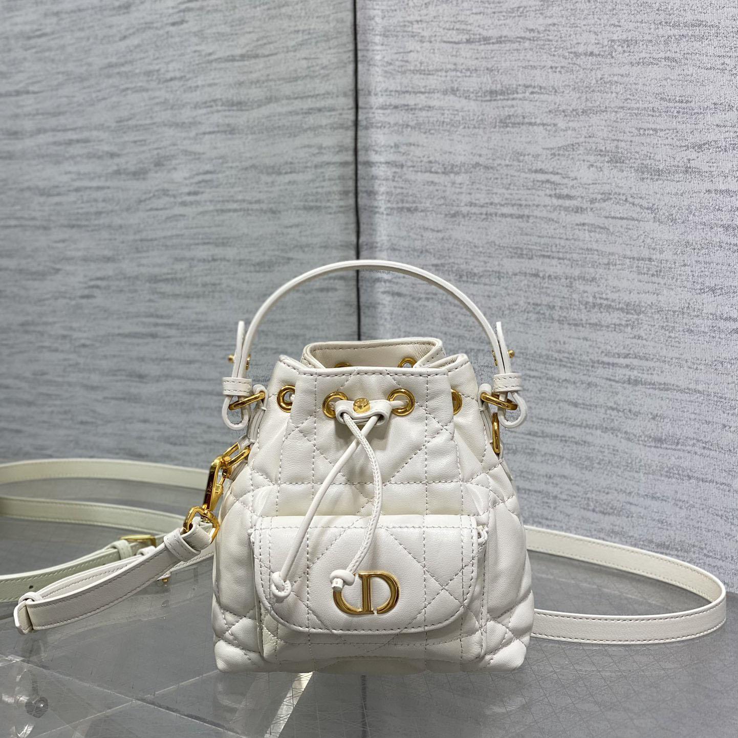 Dior Caro Nano Bucket Bag  - PerfectKickZ