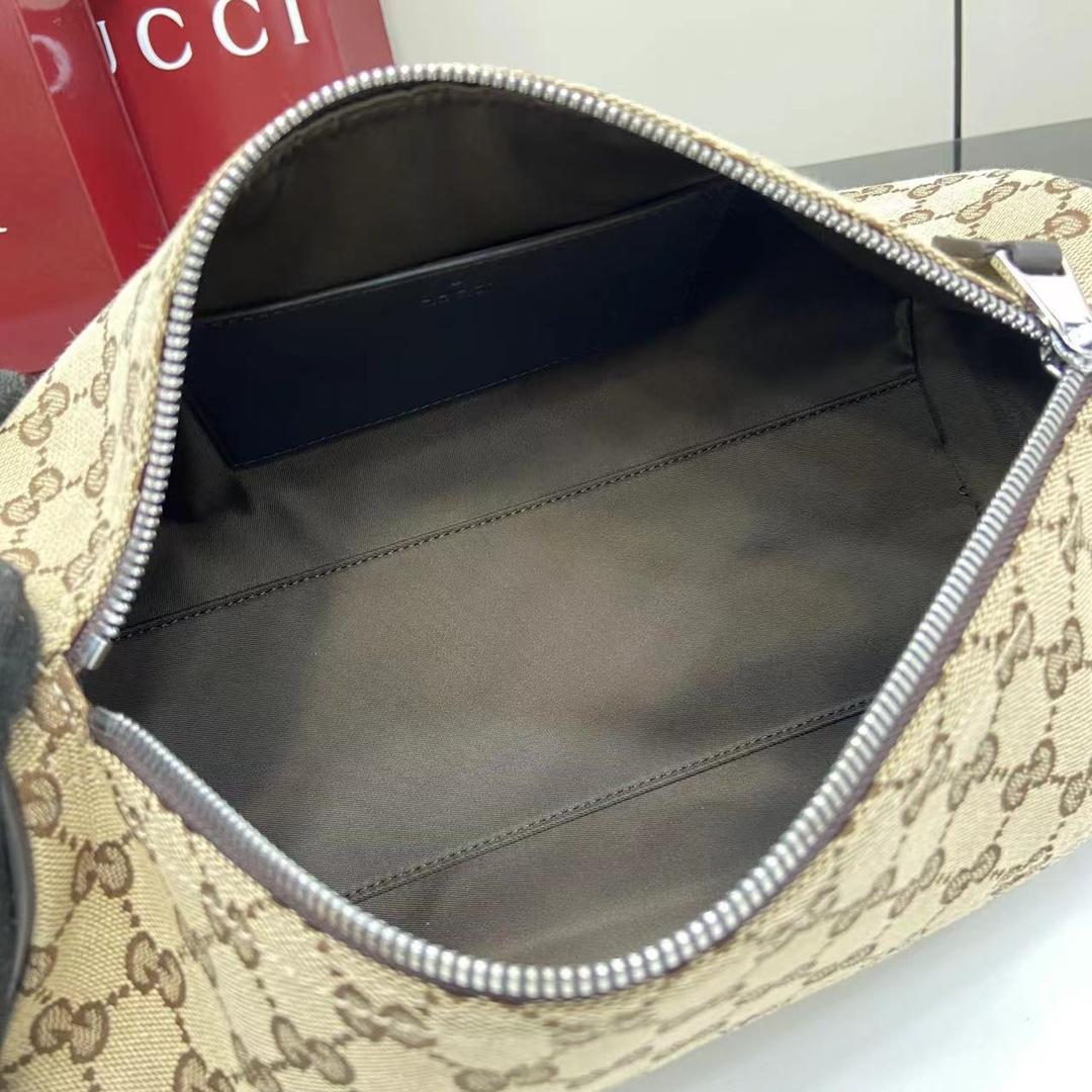 Gucci GG Canvas Small Cylinder Bag - 