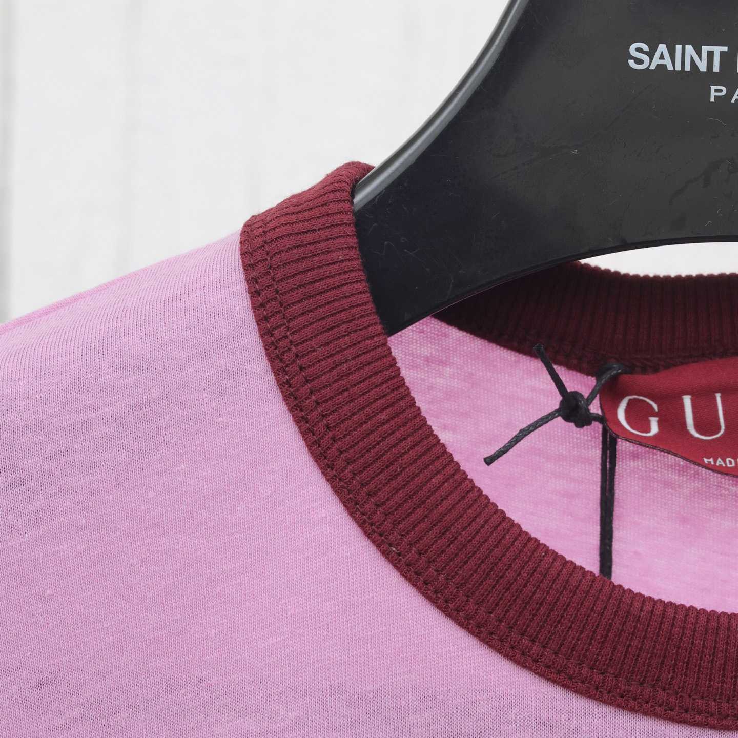 Gucci Embroidered Cotton Jersey T-shirt - PerfectKickZ