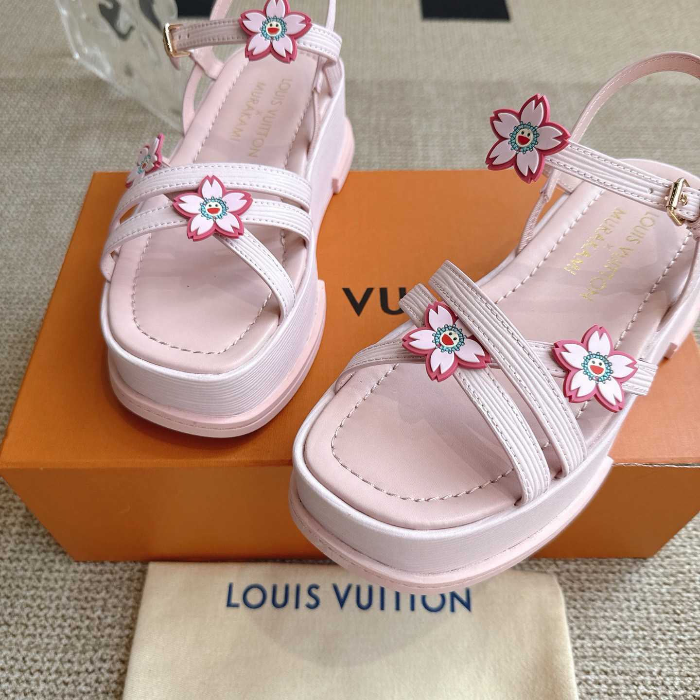 Louis Vuitton LV x TM Maya Platform Sandal  1AGWO2 - PerfectKickZ