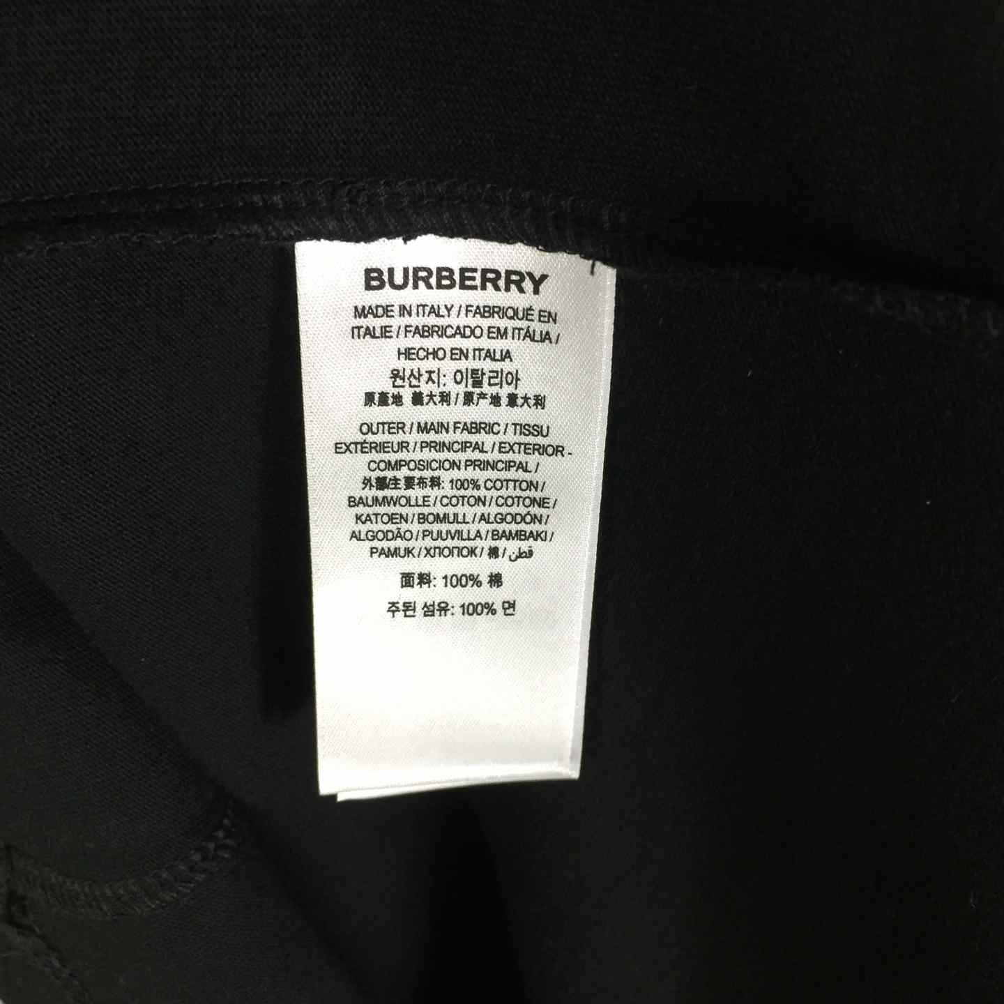 Burberry Cross Stitch EKD​ Cotton T-shirt - PerfectKickZ