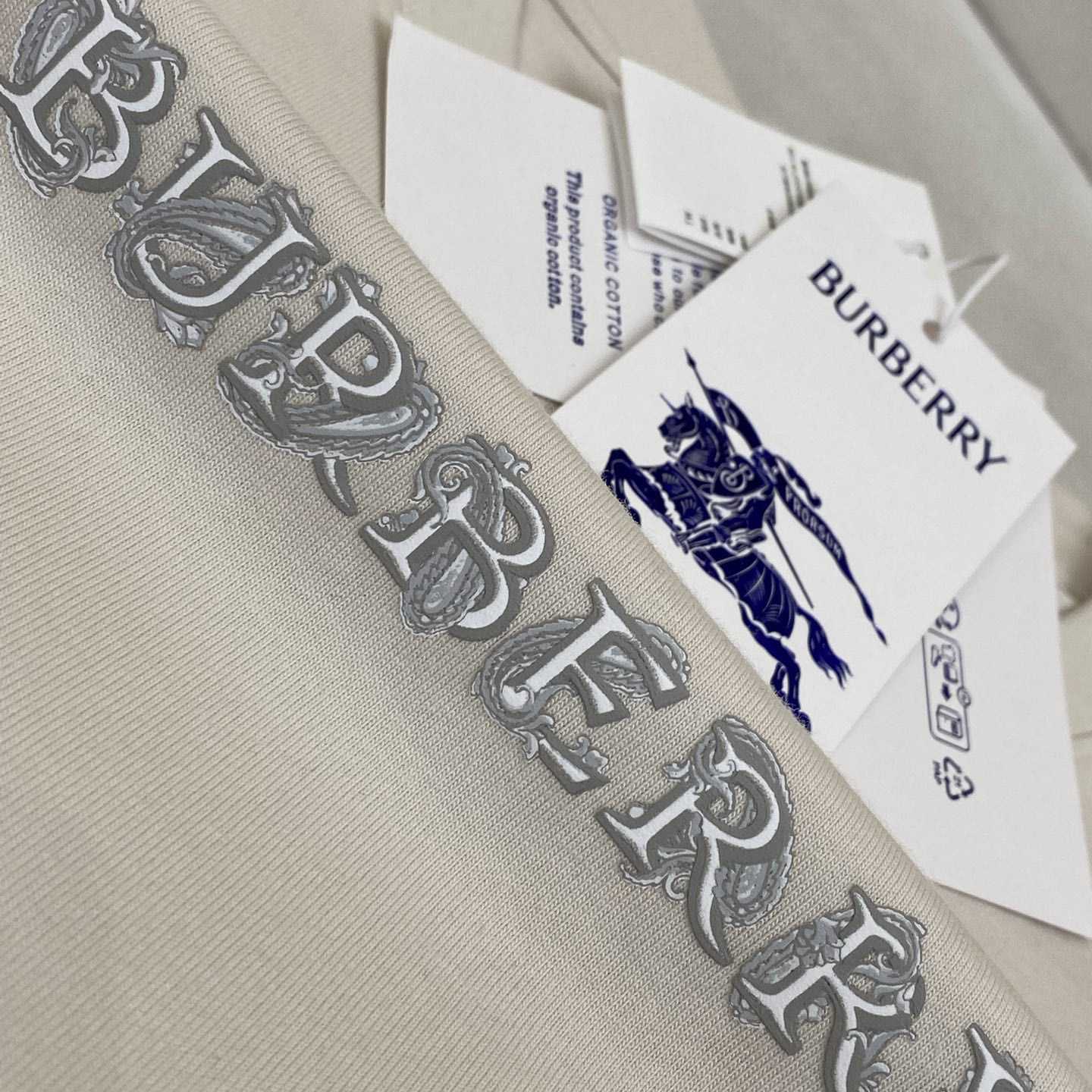 Burberry Paisley Logo Cotton T-shirt - PerfectKickZ