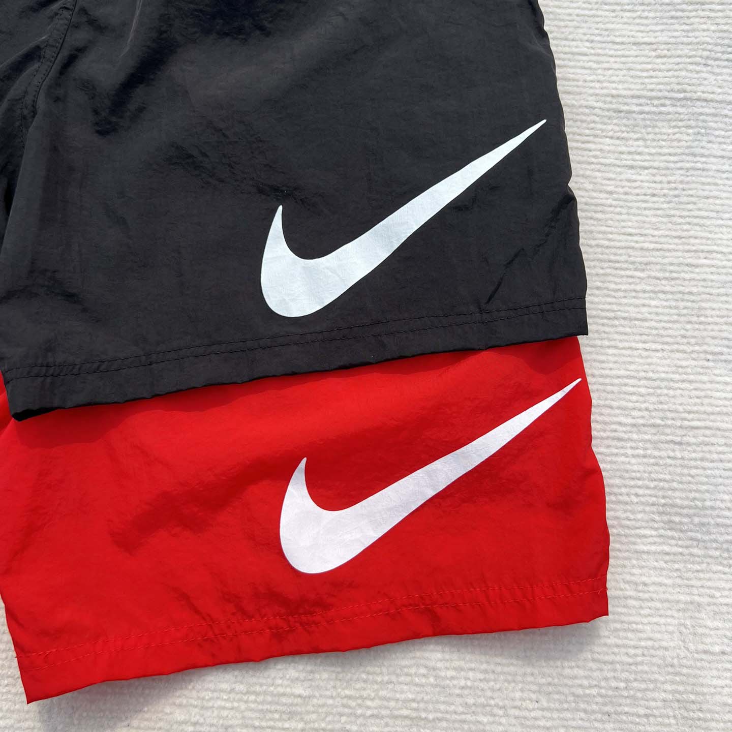 Nike Stussy Habanero Red Water Short Nylon  - PerfectKickZ