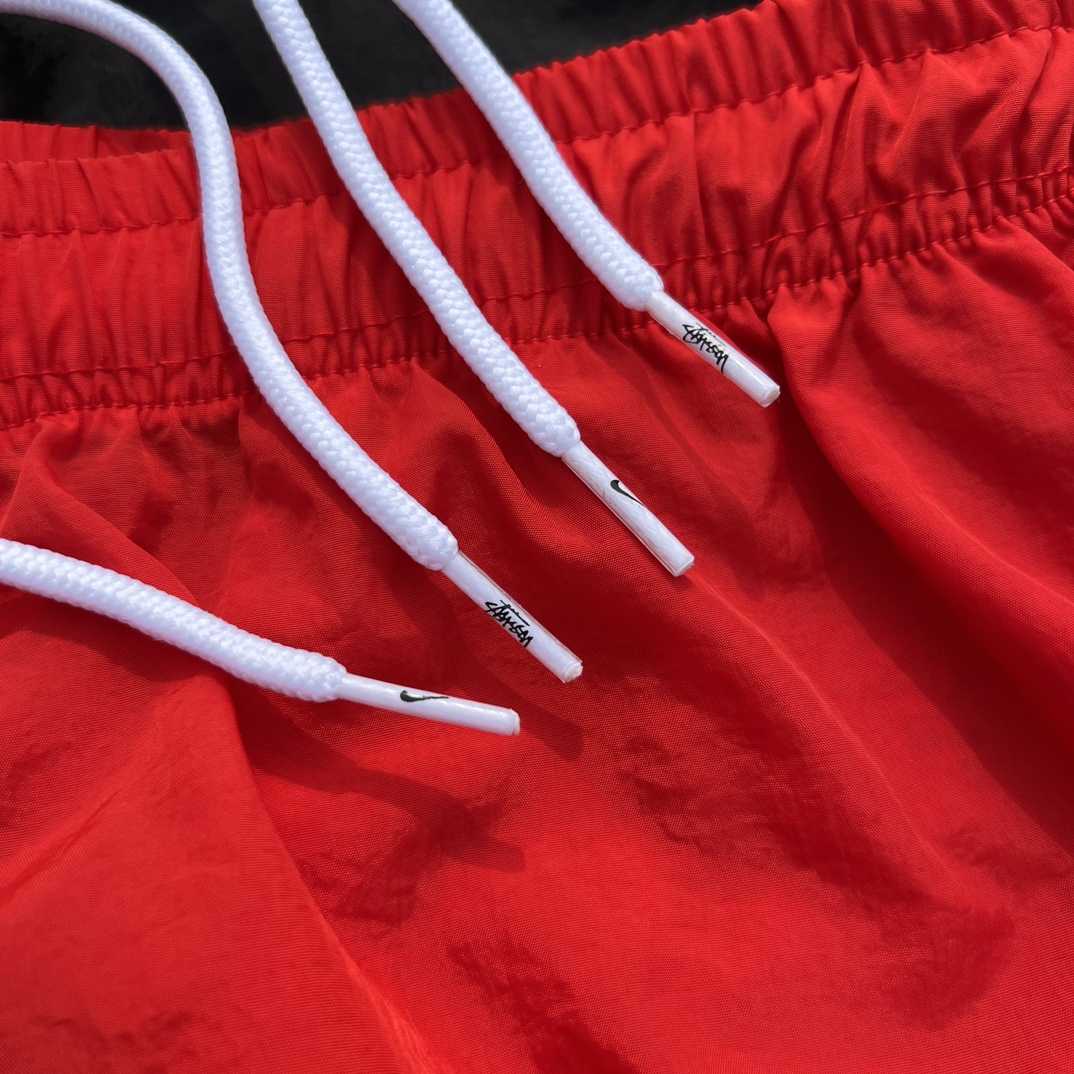 Nike Stussy Habanero Red Water Short Nylon  - PerfectKickZ