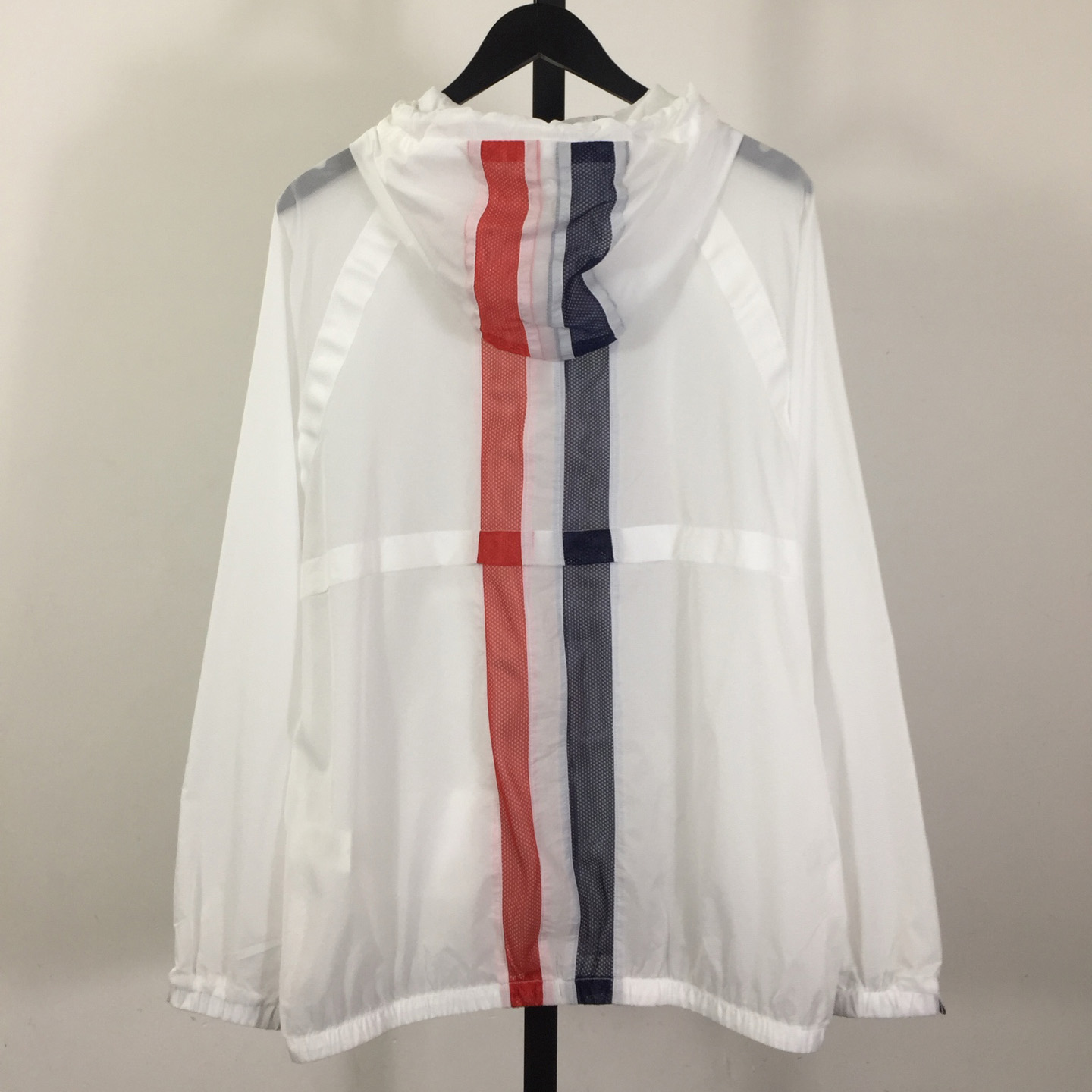 Thom Browne Back Bar Three-Color Sunscreen Long Sleeve Jacket - PerfectKickZ