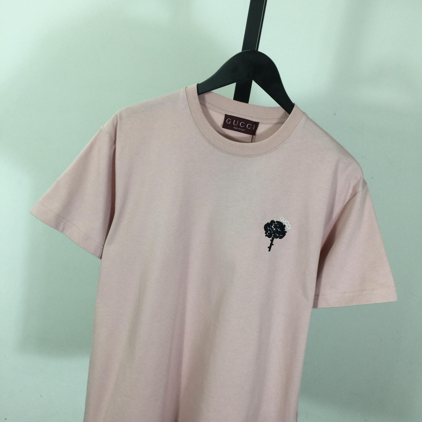 Gucci Cotton Jersey T-Shirt With Embroidery - PerfectKickZ
