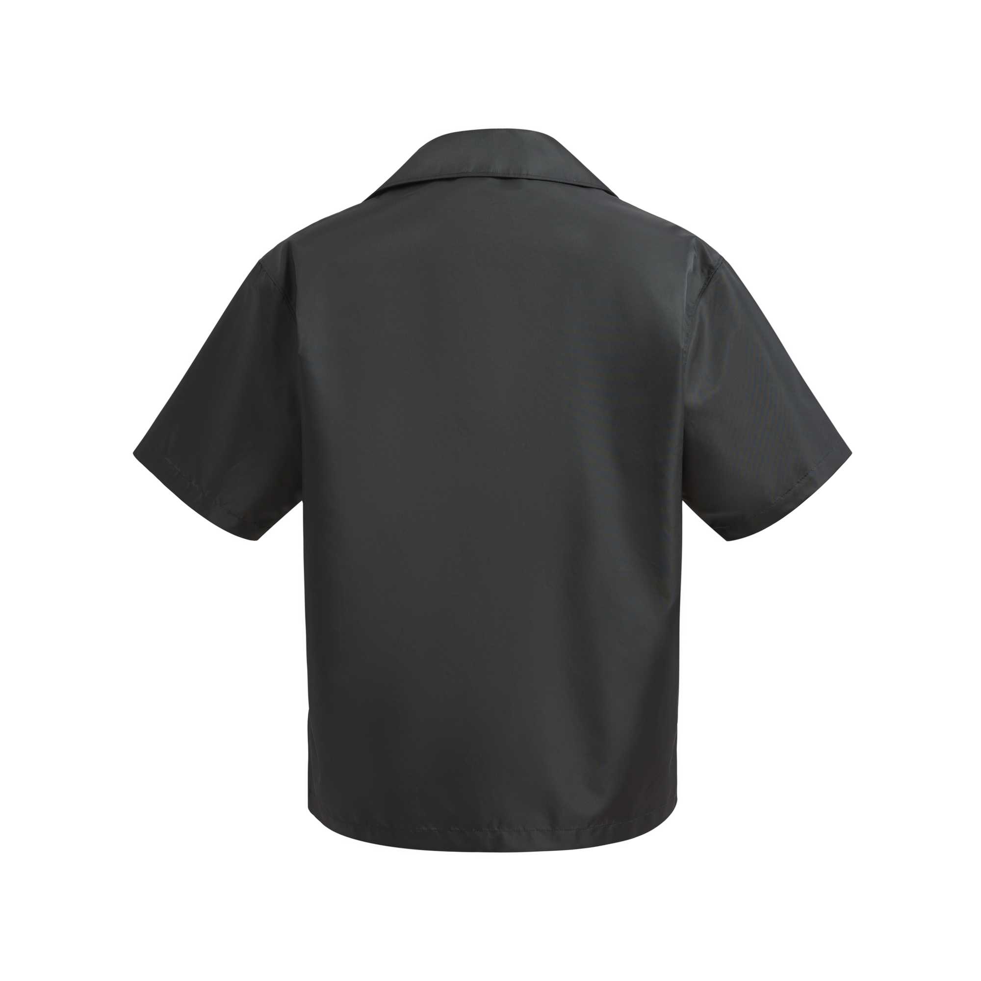 Prada Black Re-nylon Short-sleeved Shirt  - PerfectKickZ