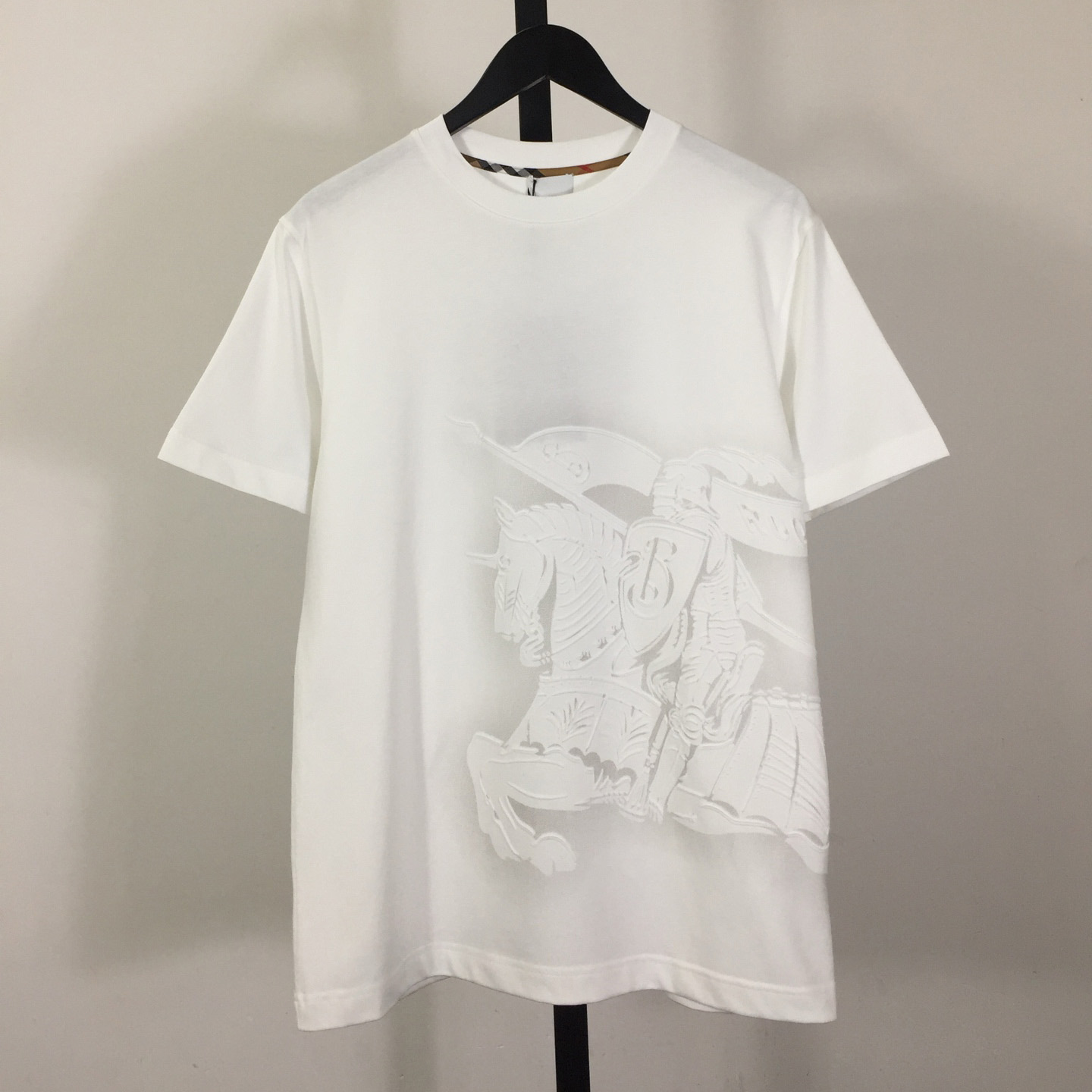 Burberry White EKD Cotton T-shirt - PerfectKickZ
