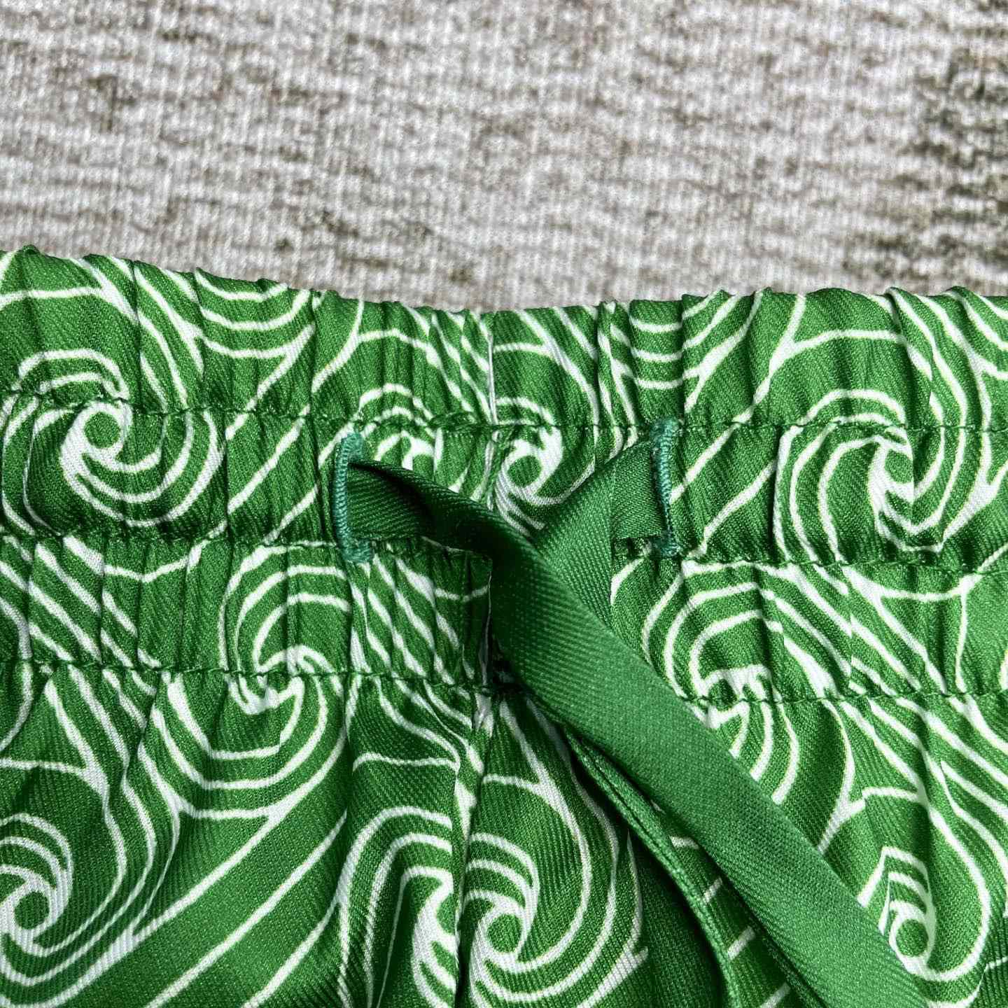 Casablanca Column Monogram Silk Shorts   CA3519 - PerfectKickZ