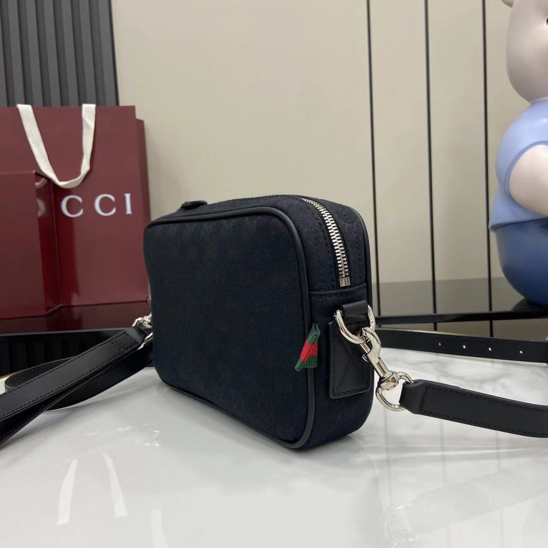 Gucci GG Canvas Small Crossbody Bag - PerfectKickZ
