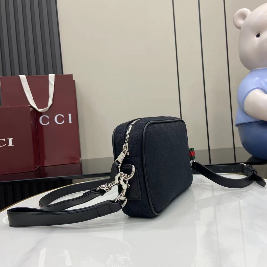 Gucci GG Canvas Small Crossbody Bag - PerfectKickZ