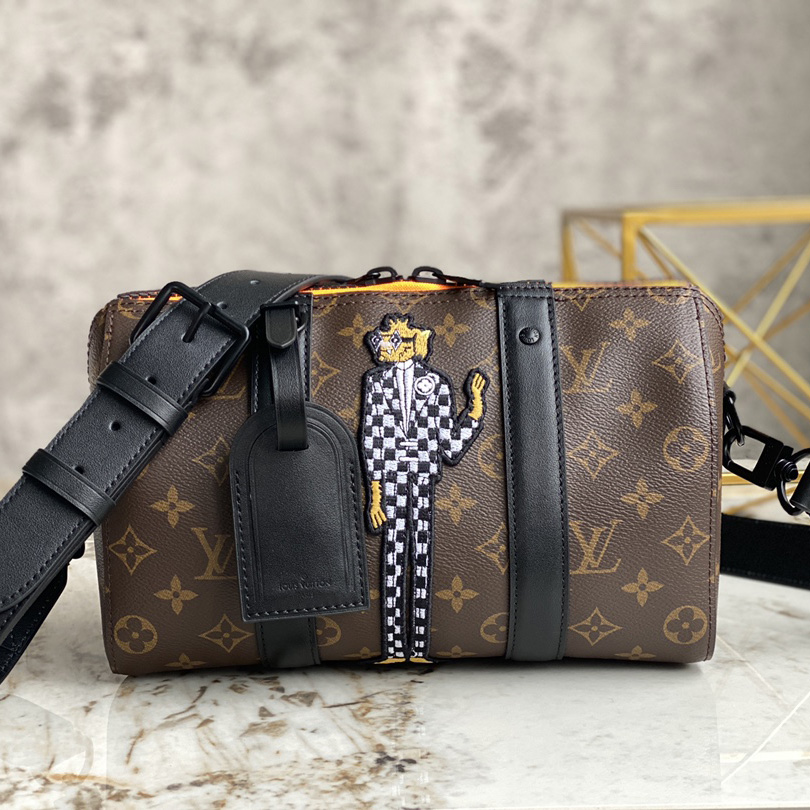 Louis Vuitton Pre-Owned Monogram LV Friends City Keepall Shoulder Bag （20*10*5cm）  M45652 - PerfectKickZ