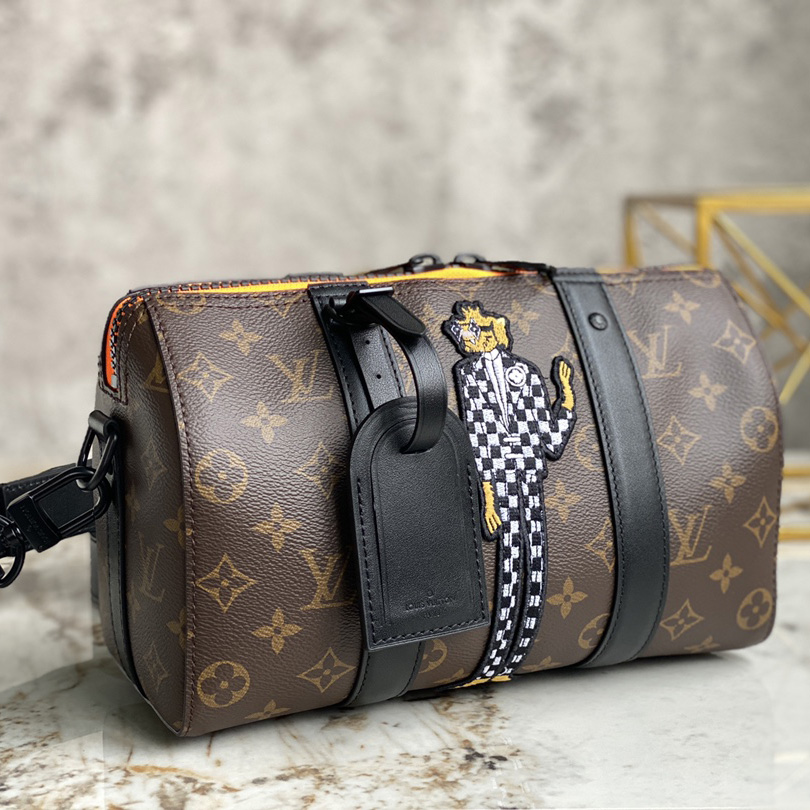 Louis Vuitton Pre-Owned Monogram LV Friends City Keepall Shoulder Bag （20*10*5cm）  M45652 - PerfectKickZ