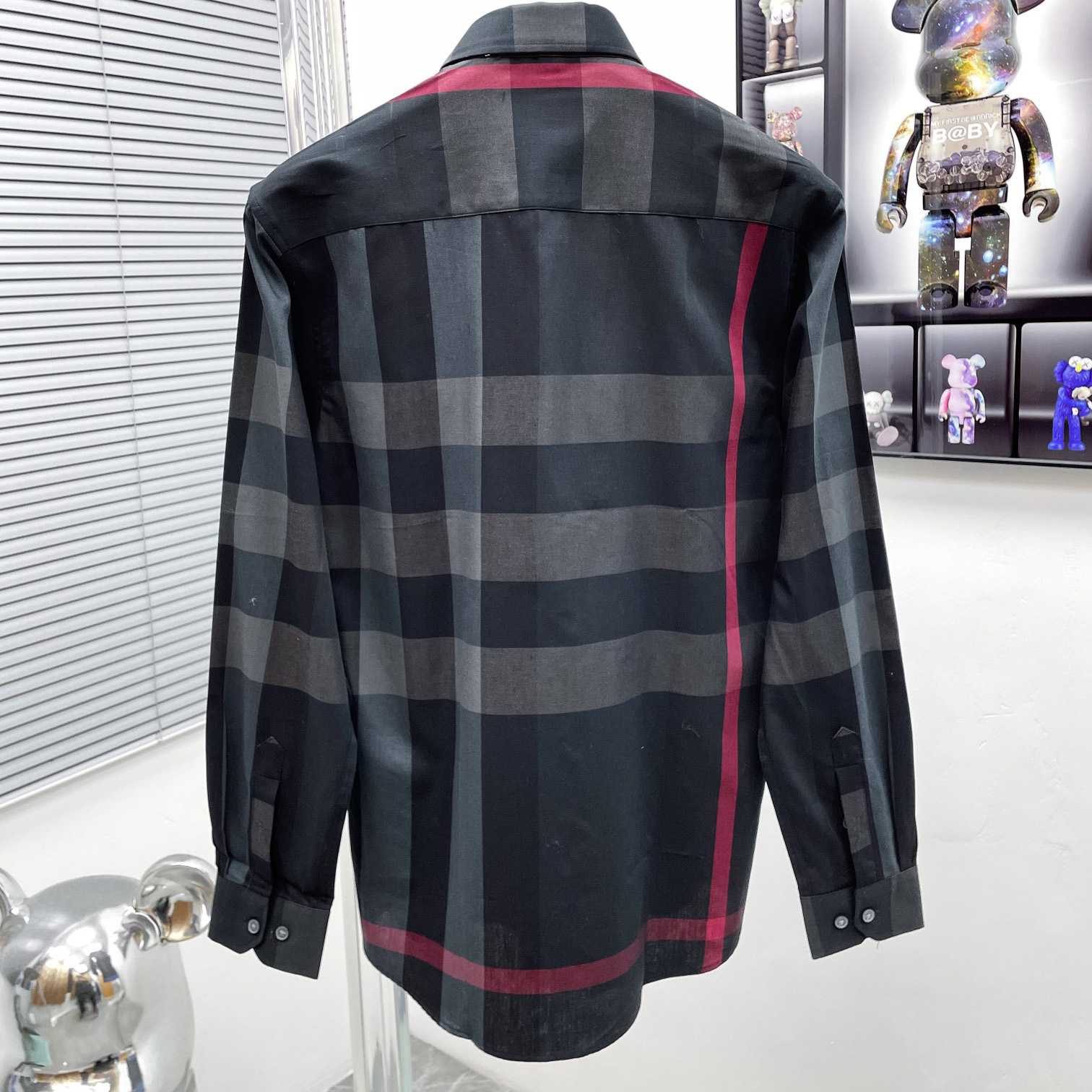 Burberry Check Stretch Shirt  - PerfectKickZ