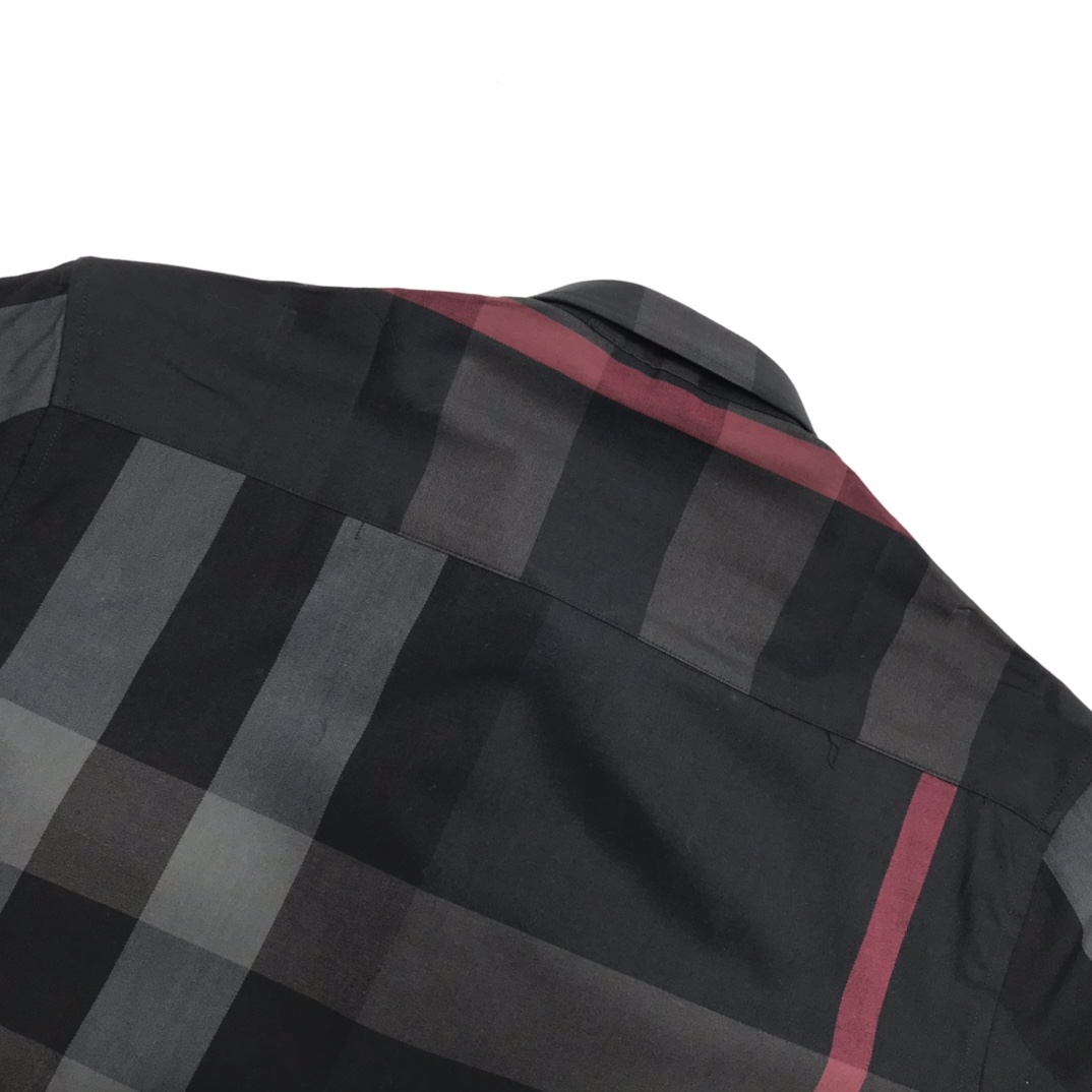Burberry Check Stretch Shirt  - PerfectKickZ