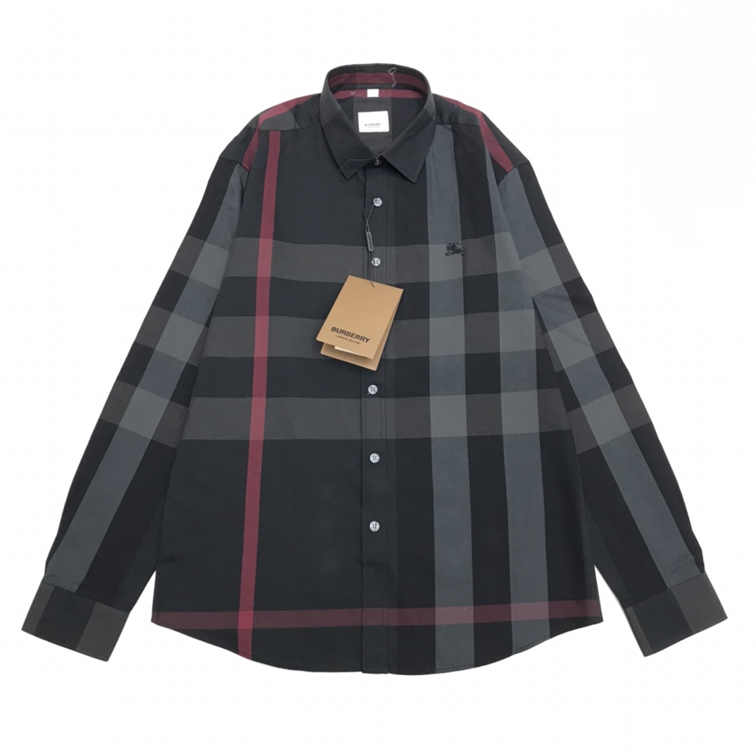 Burberry Check Stretch Shirt  - PerfectKickZ