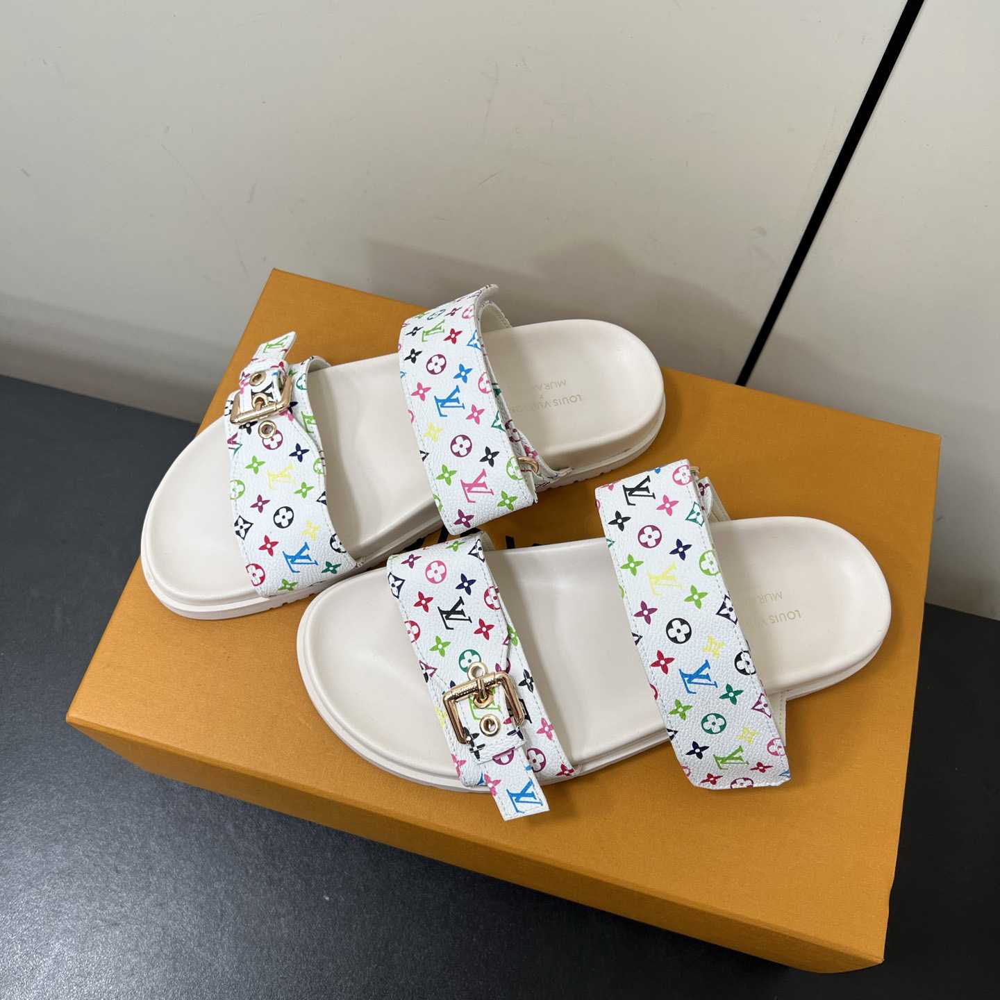 Louis Vuitton LV x TM Bom Dia Flat Comfort Mule   1AGXTV - PerfectKickZ