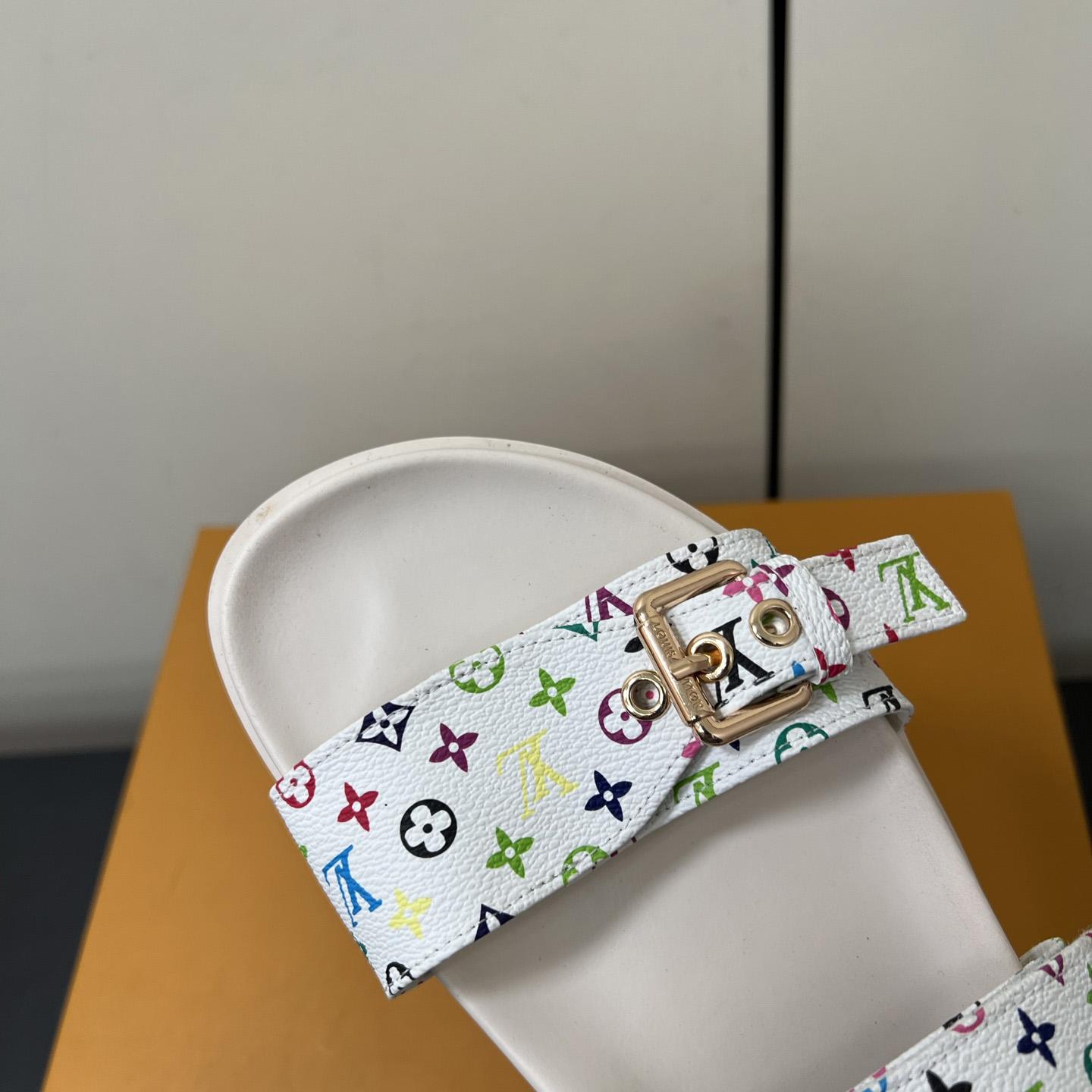 Louis Vuitton LV x TM Bom Dia Flat Comfort Mule   1AGXTV - PerfectKickZ