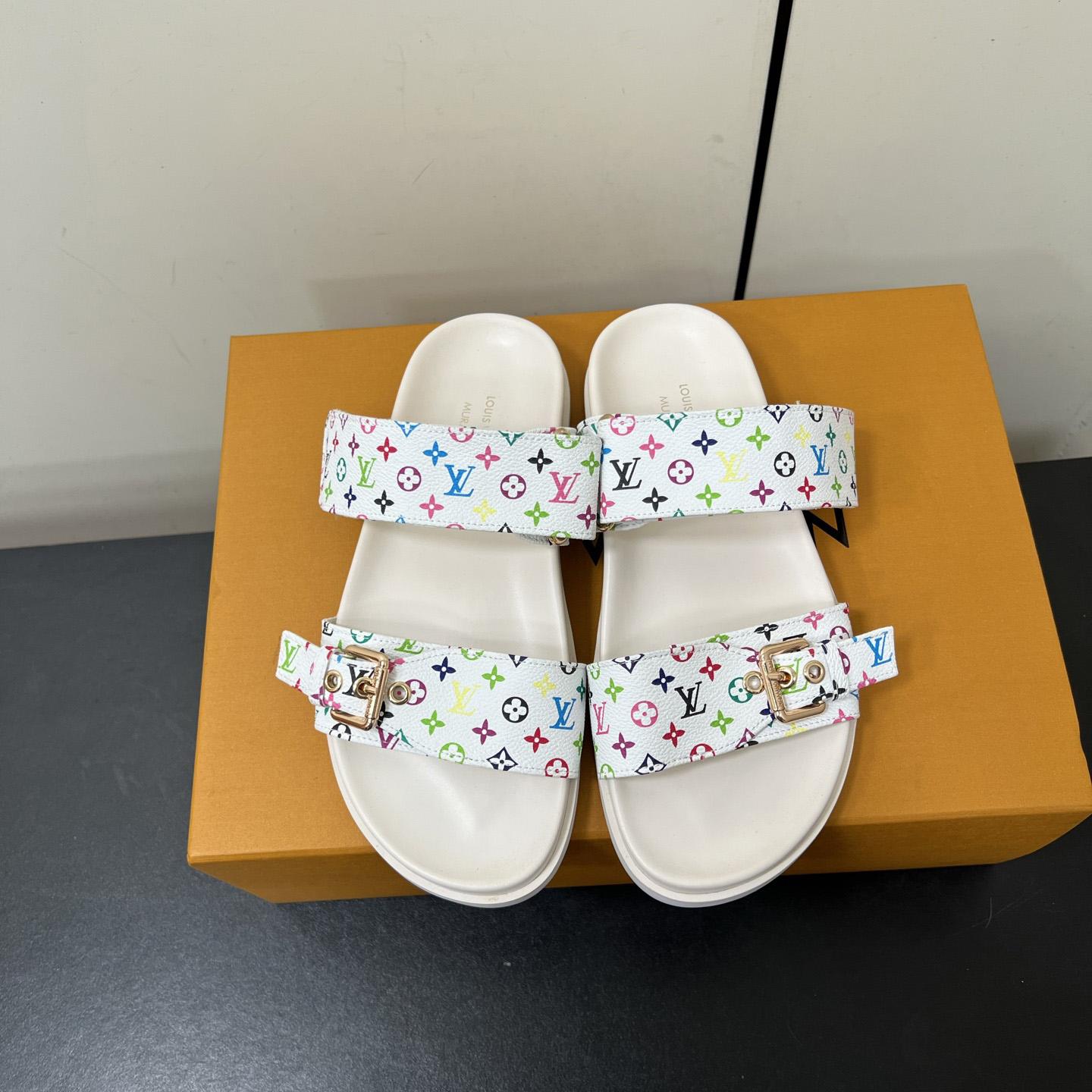 Louis Vuitton LV x TM Bom Dia Flat Comfort Mule   1AGXTV - PerfectKickZ