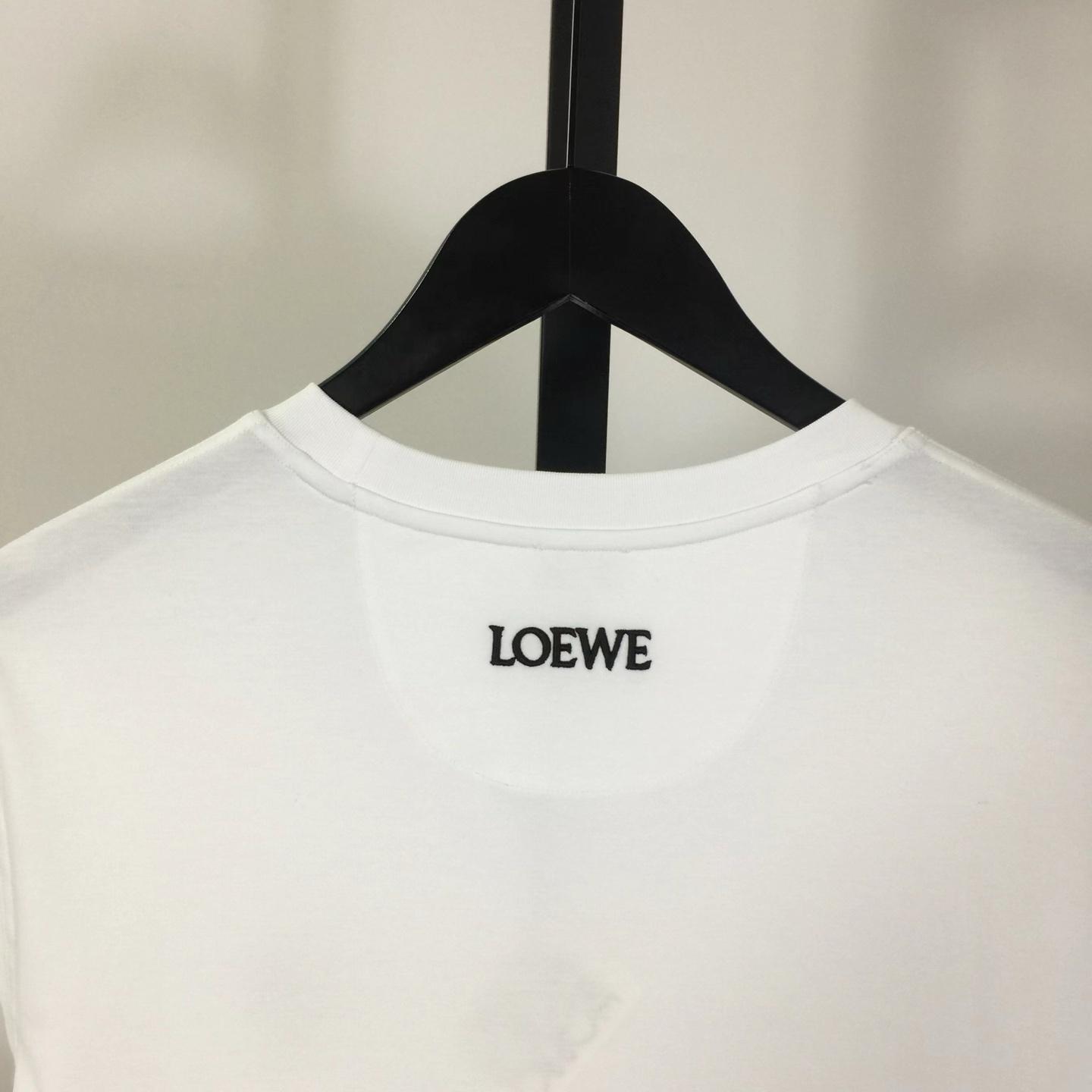 Loewe Loose Fit T-shirt In Cotton - PerfectKickZ