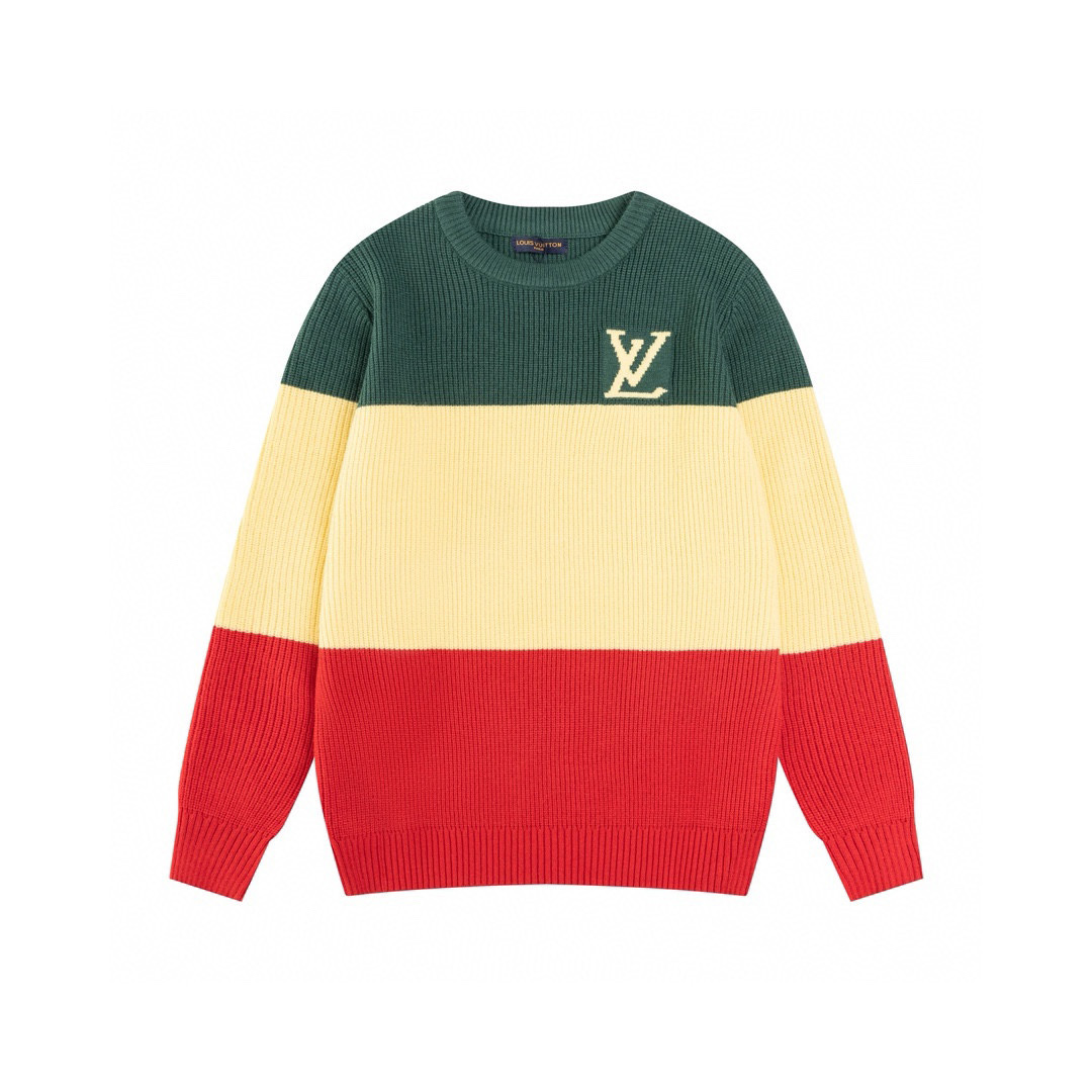 Louis Vuitton Jamaican Stripe Pullover  - PerfectKickZ