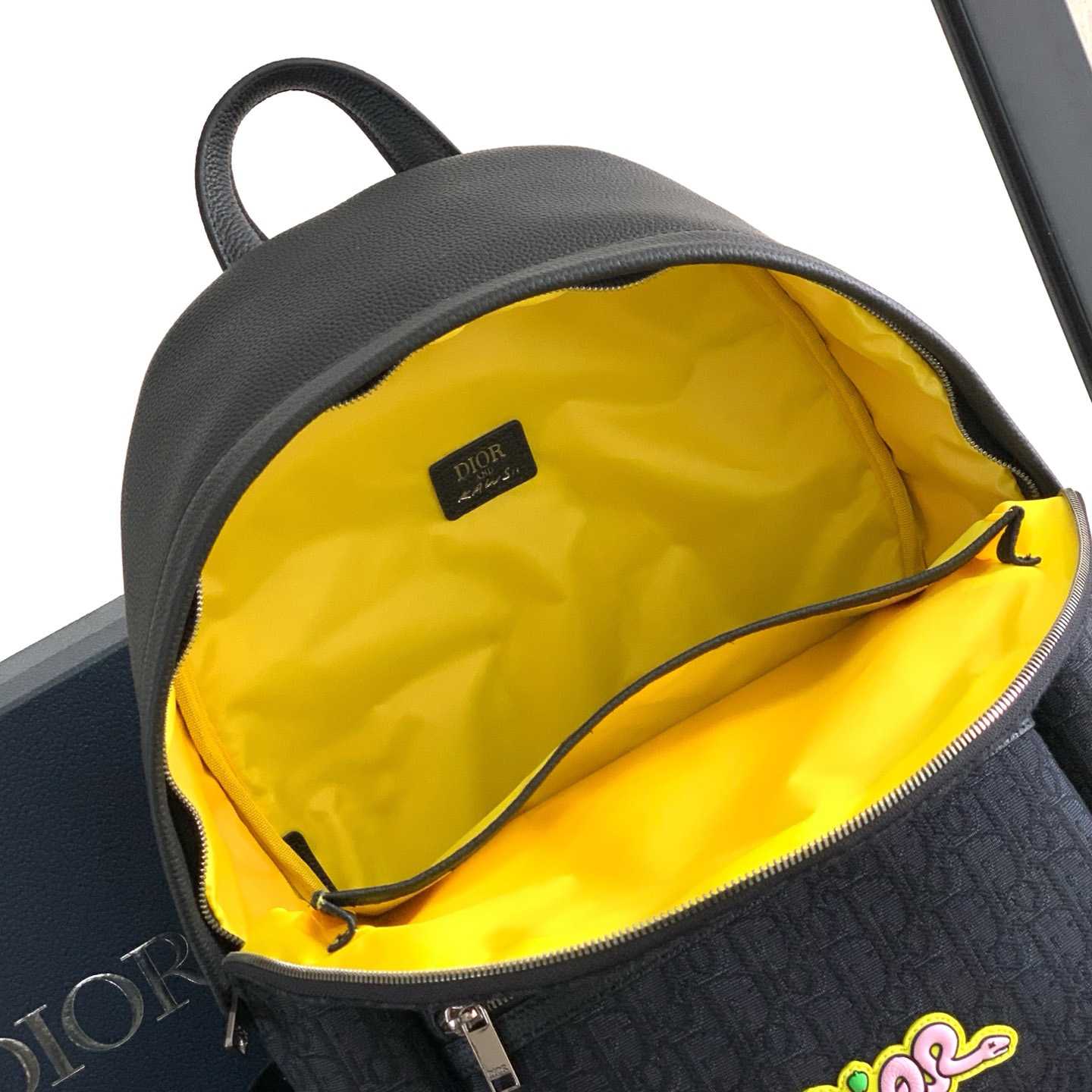 Dior And Kaws Rider 2.0 Zipped Backpack  - PerfectKickZ
