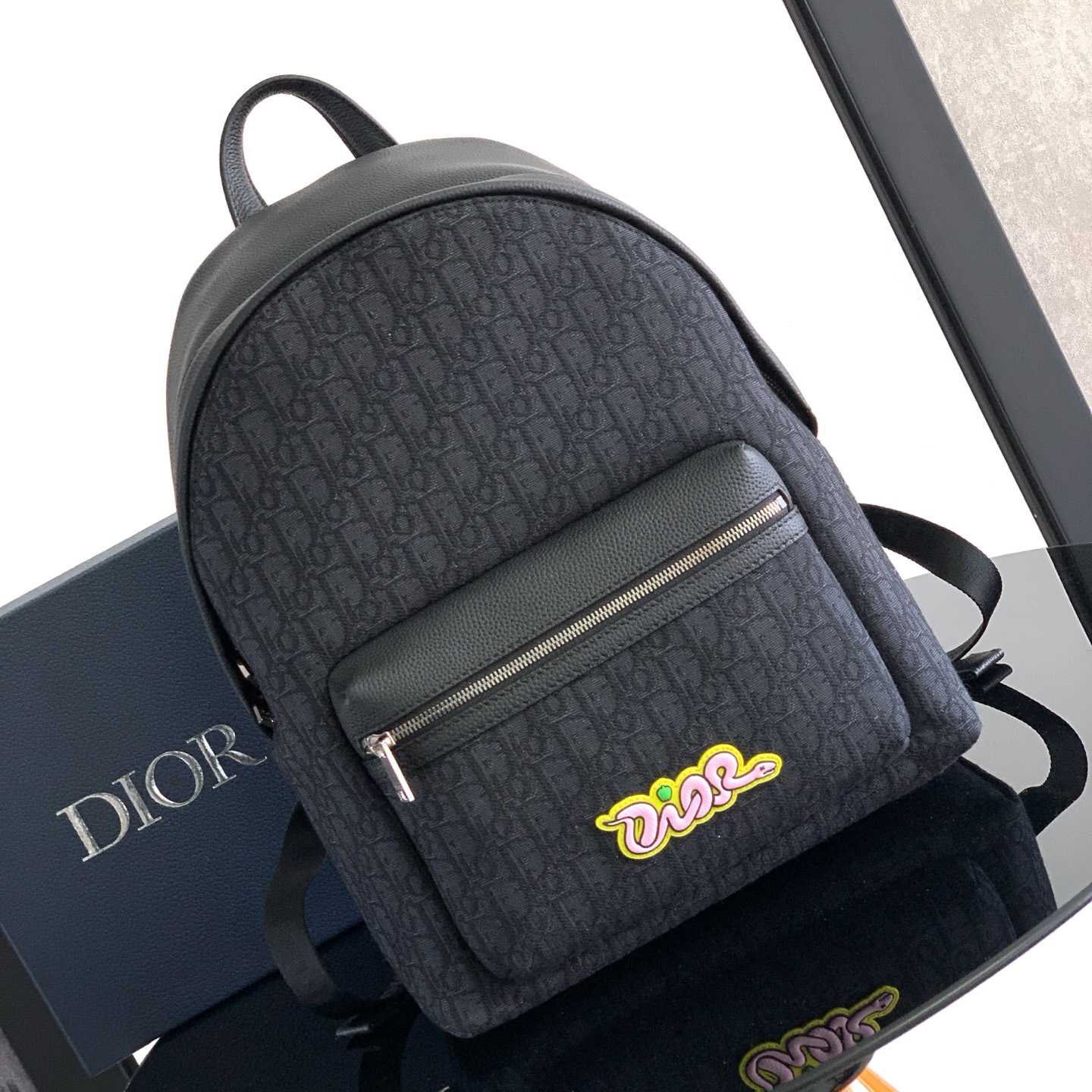 Dior And Kaws Rider 2.0 Zipped Backpack  - PerfectKickZ