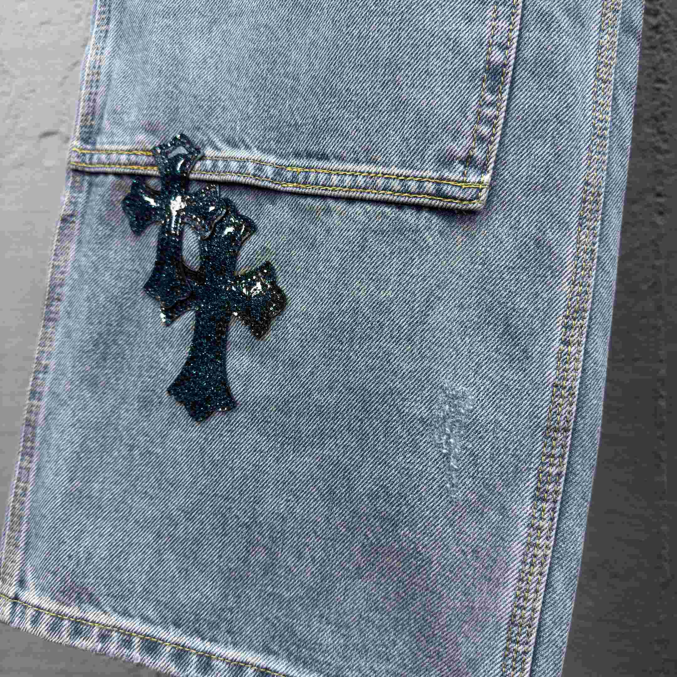 Chrome Hearts Straight-Leg Jean - PerfectKickZ