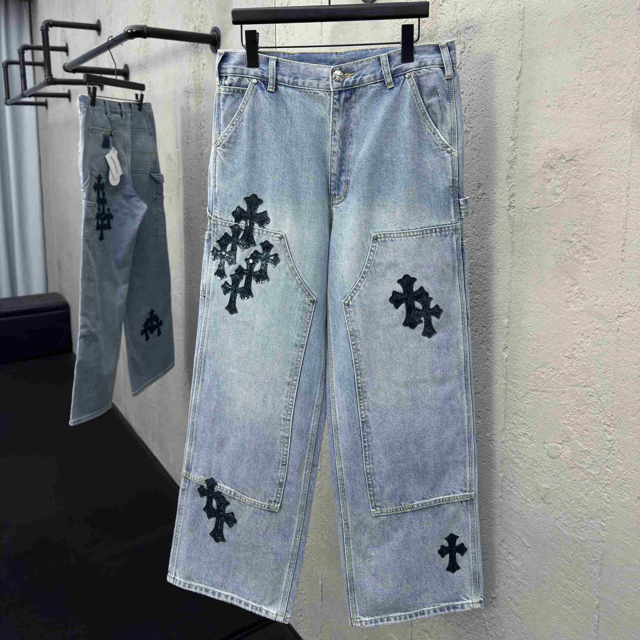 Chrome Hearts Straight-Leg Jean - PerfectKickZ